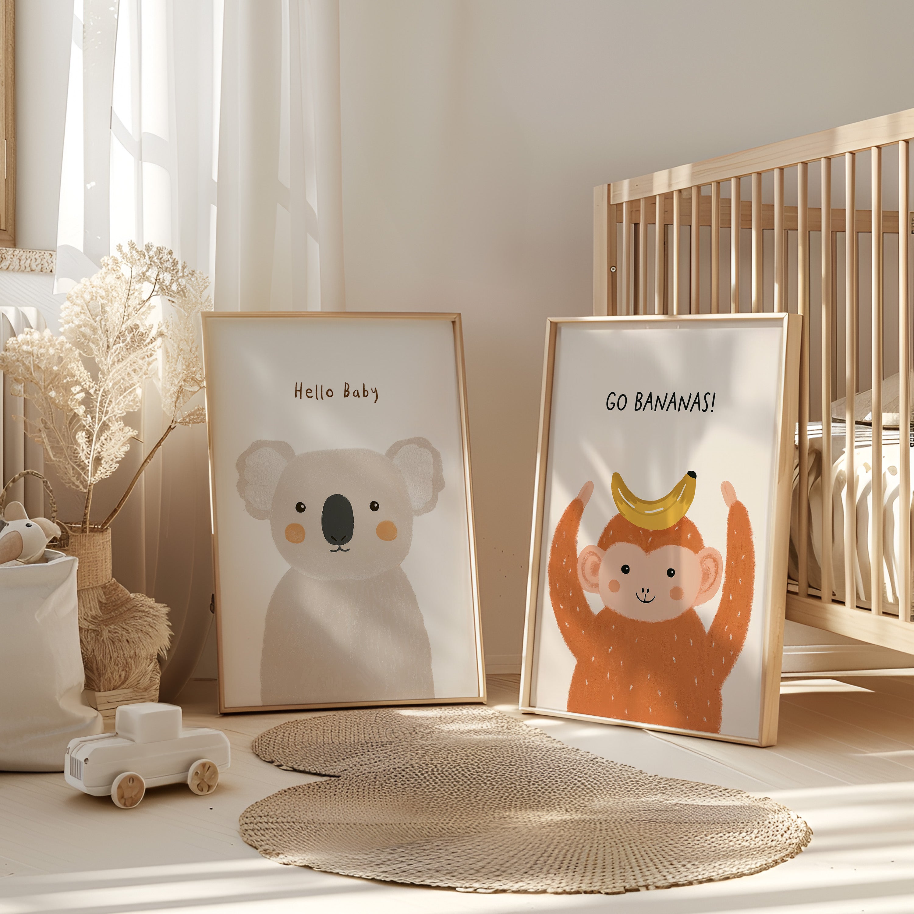 Nursery print - Hello baby koala