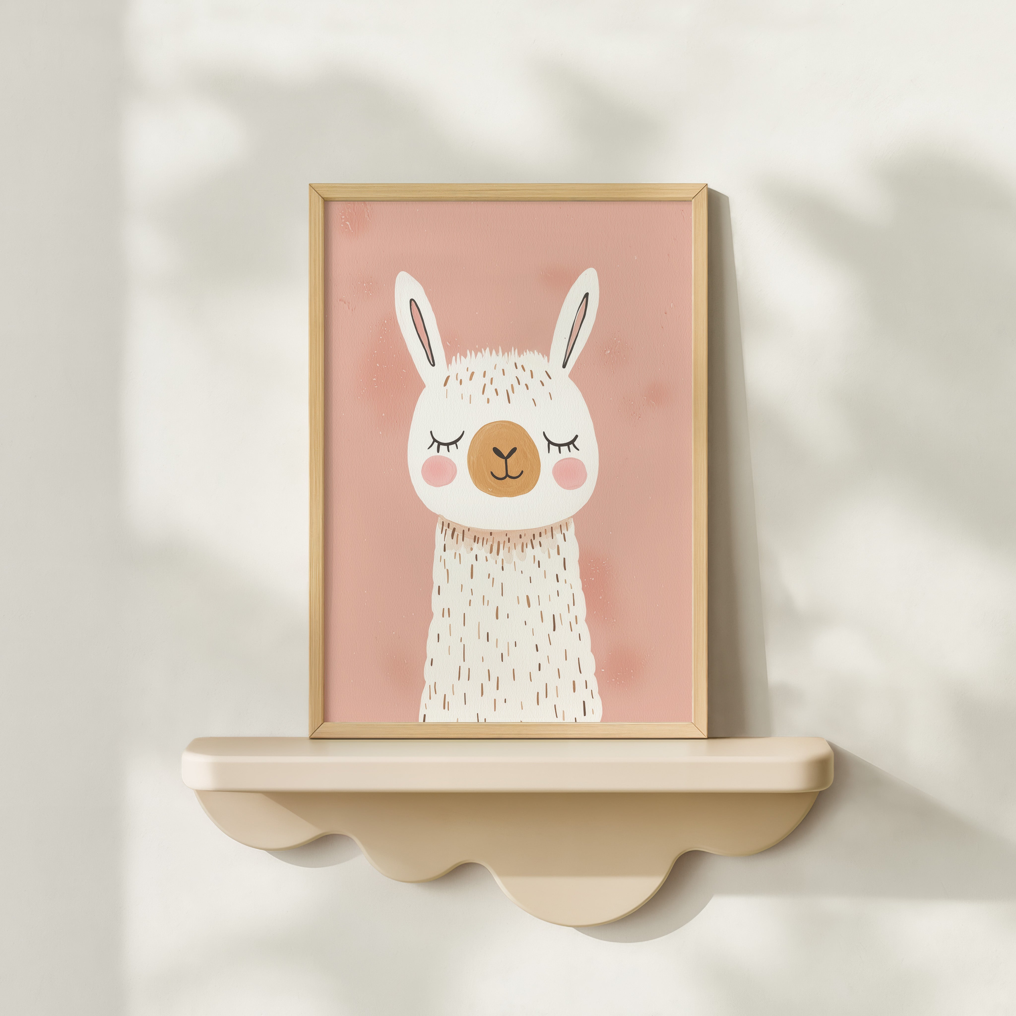 Kinderkamer print - Lama