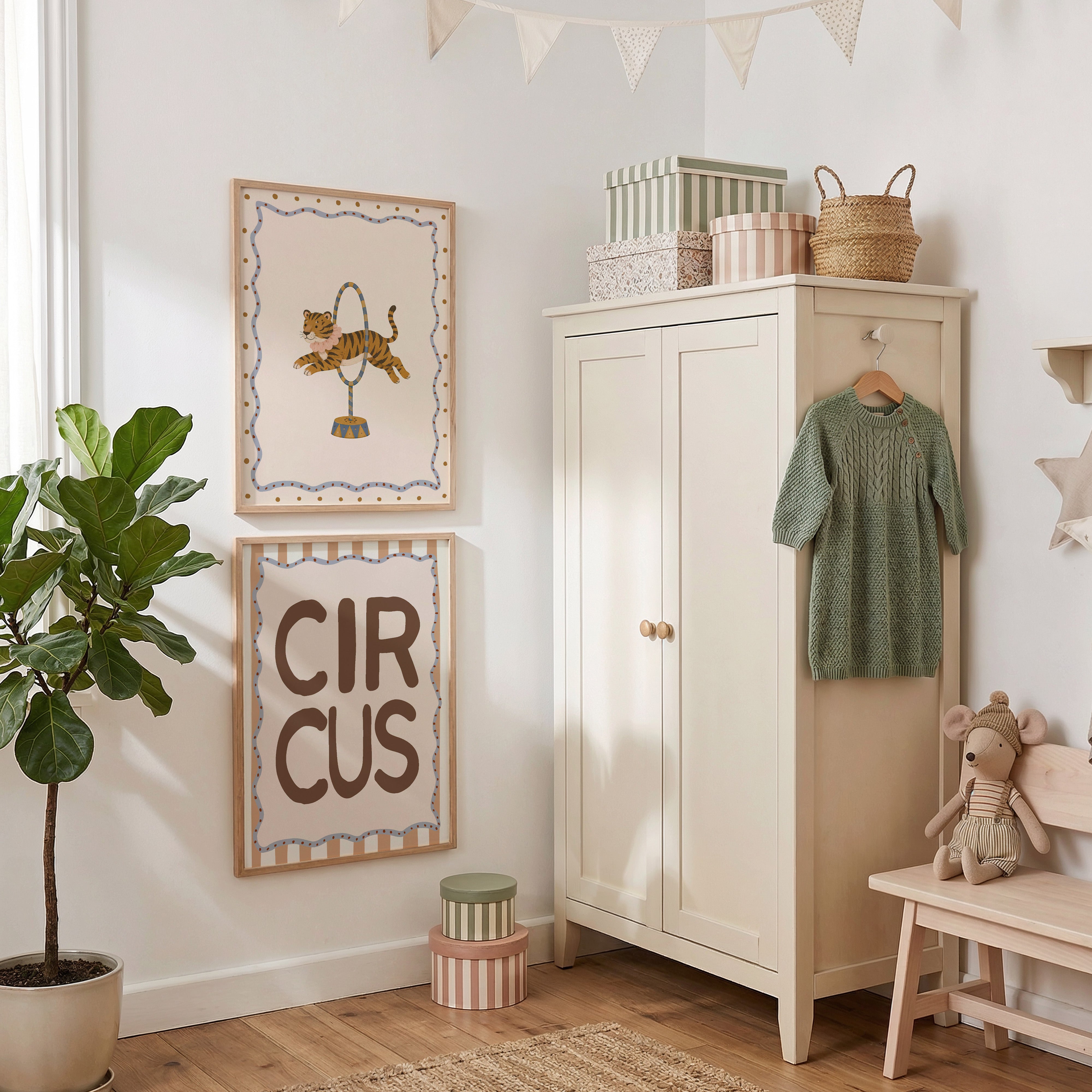 Children's room poster - Je t'aime