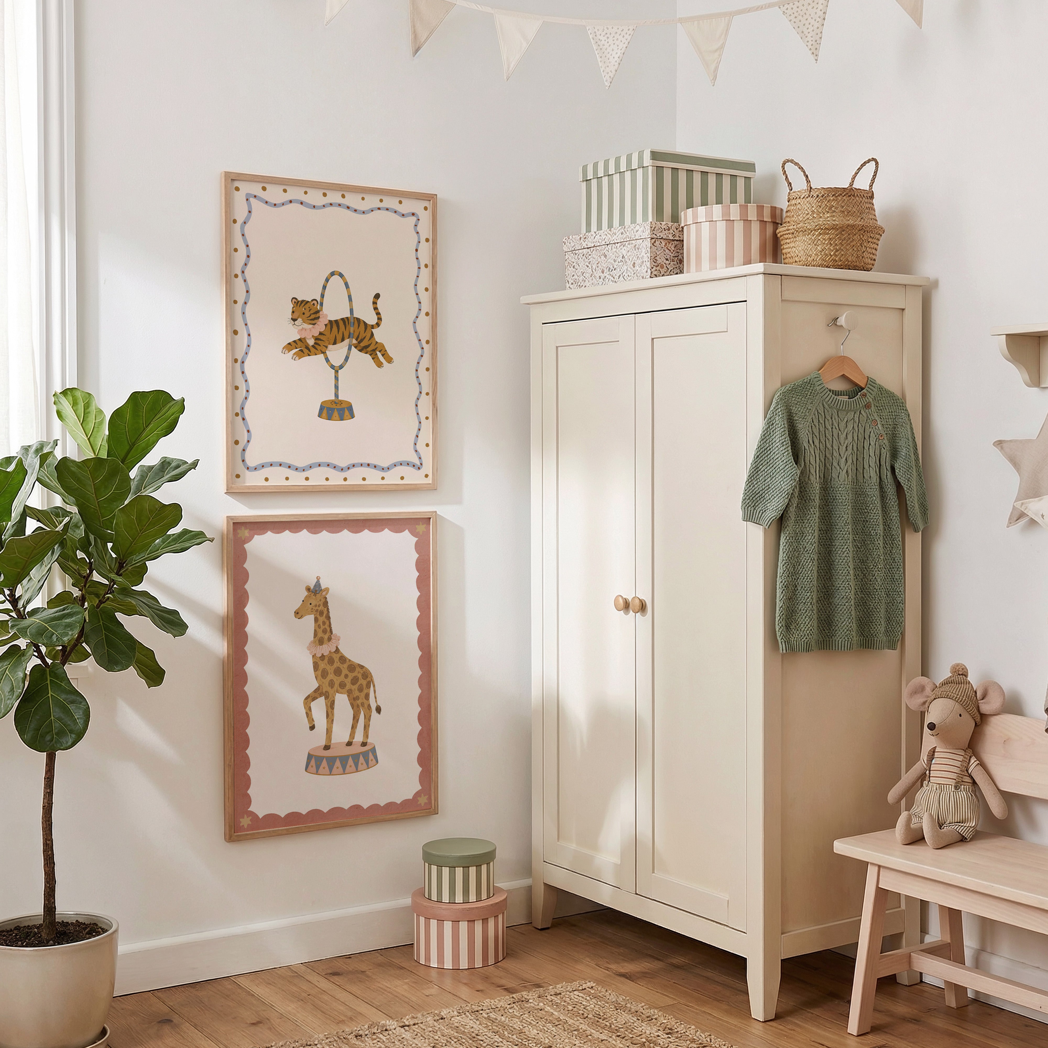 Children's room poster - Je t'aime