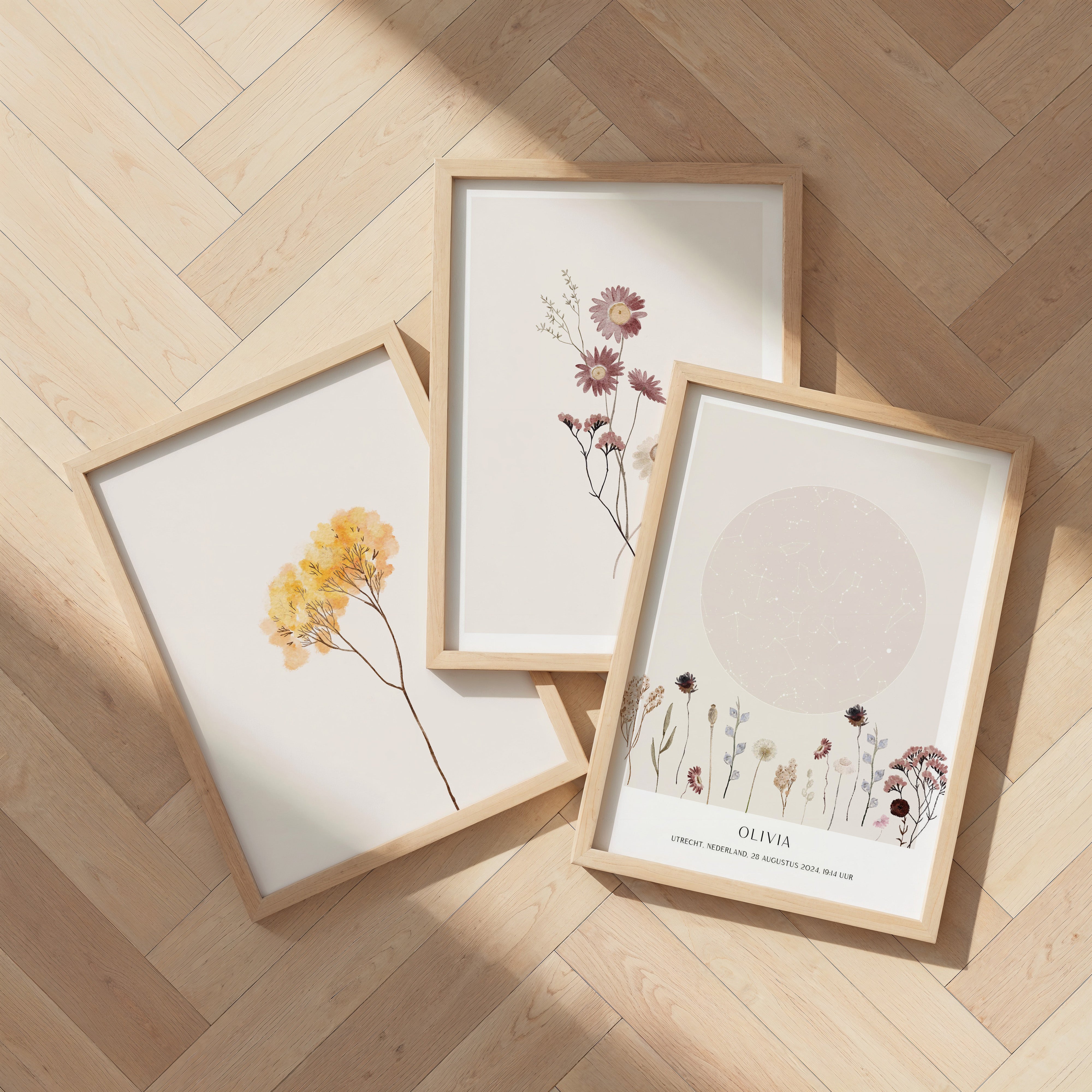 Sterrenhemel poster - Veldbloemen