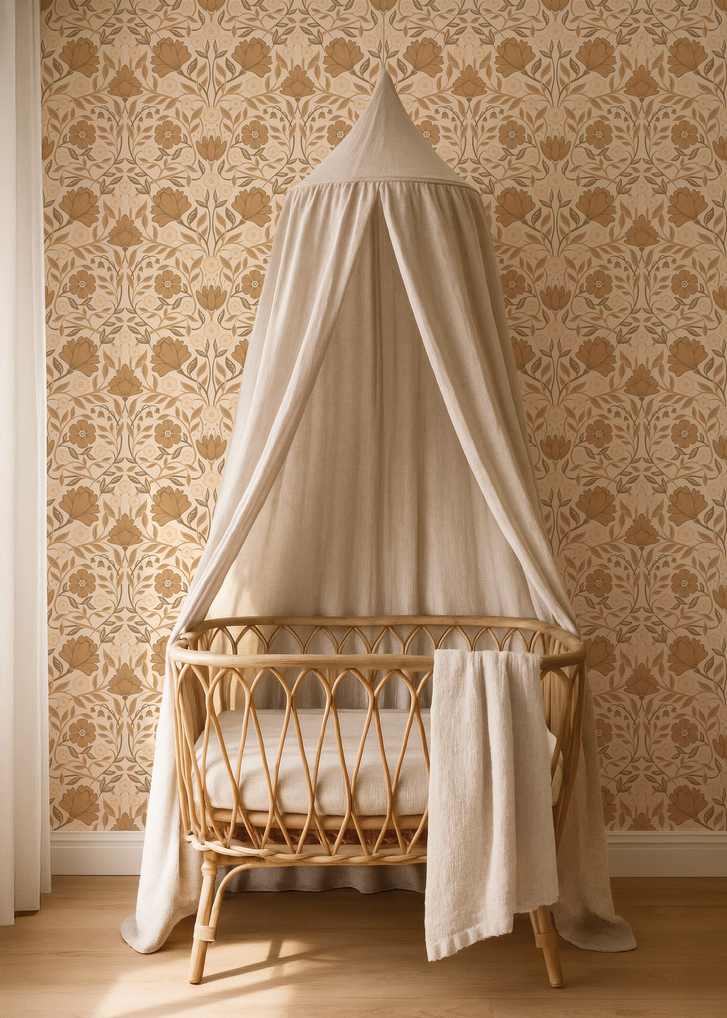 Wallpaper Vintage Flowers