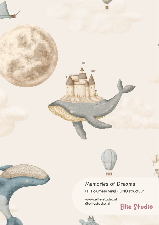 Steel wall sticker - Memories of Dreams