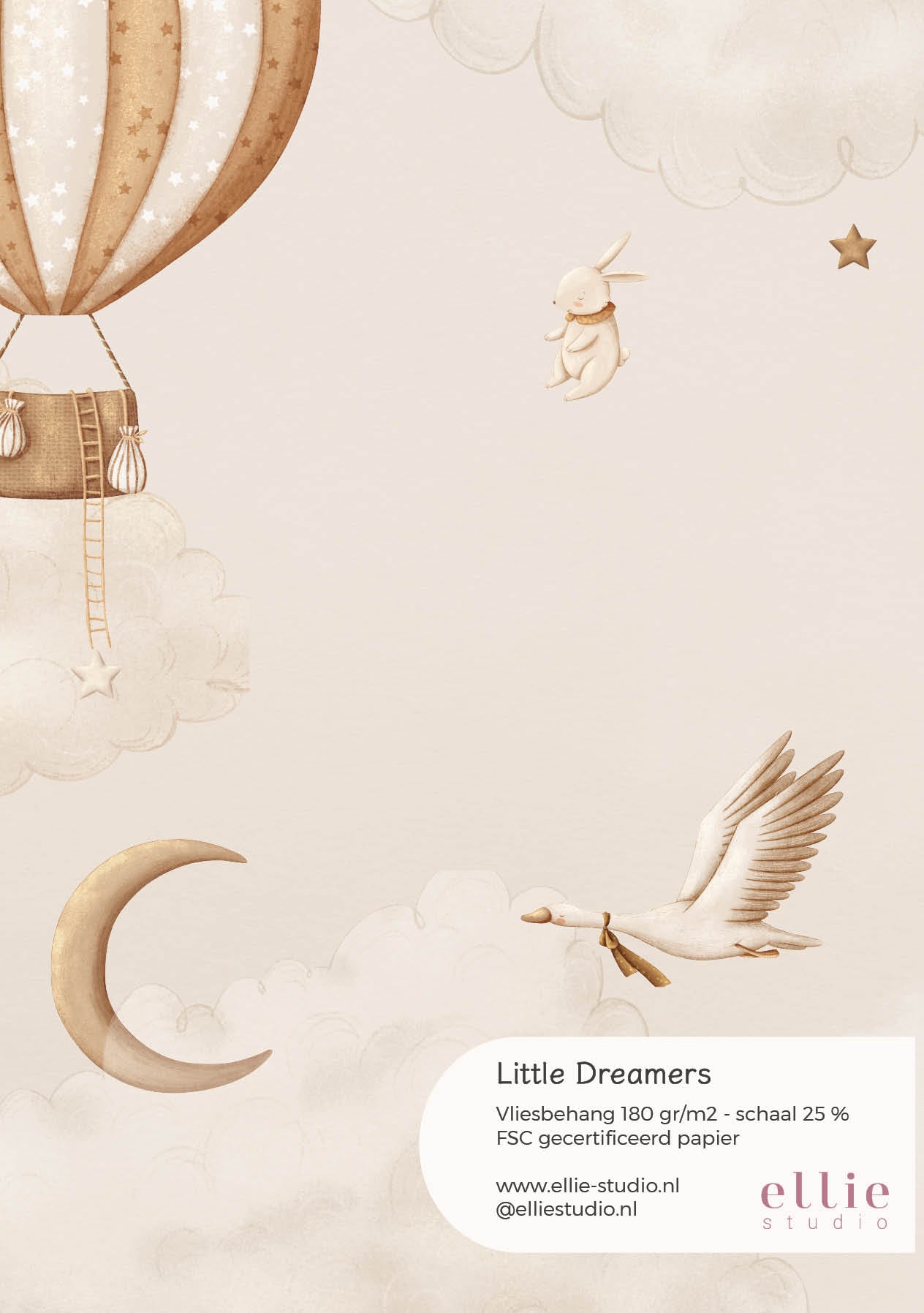 Wallpaper sample Little Dreamers