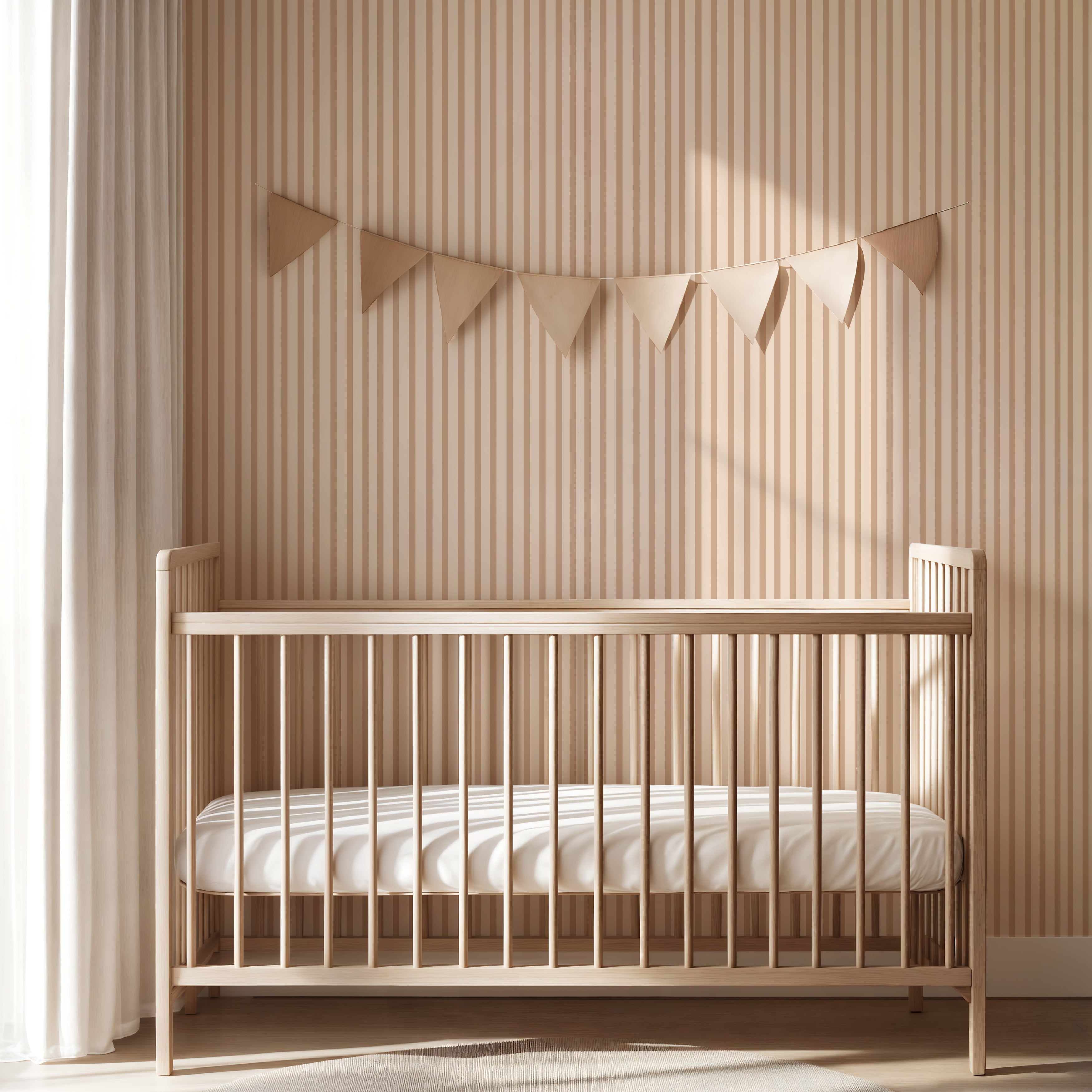 Stripes Wallpaper - Nougat