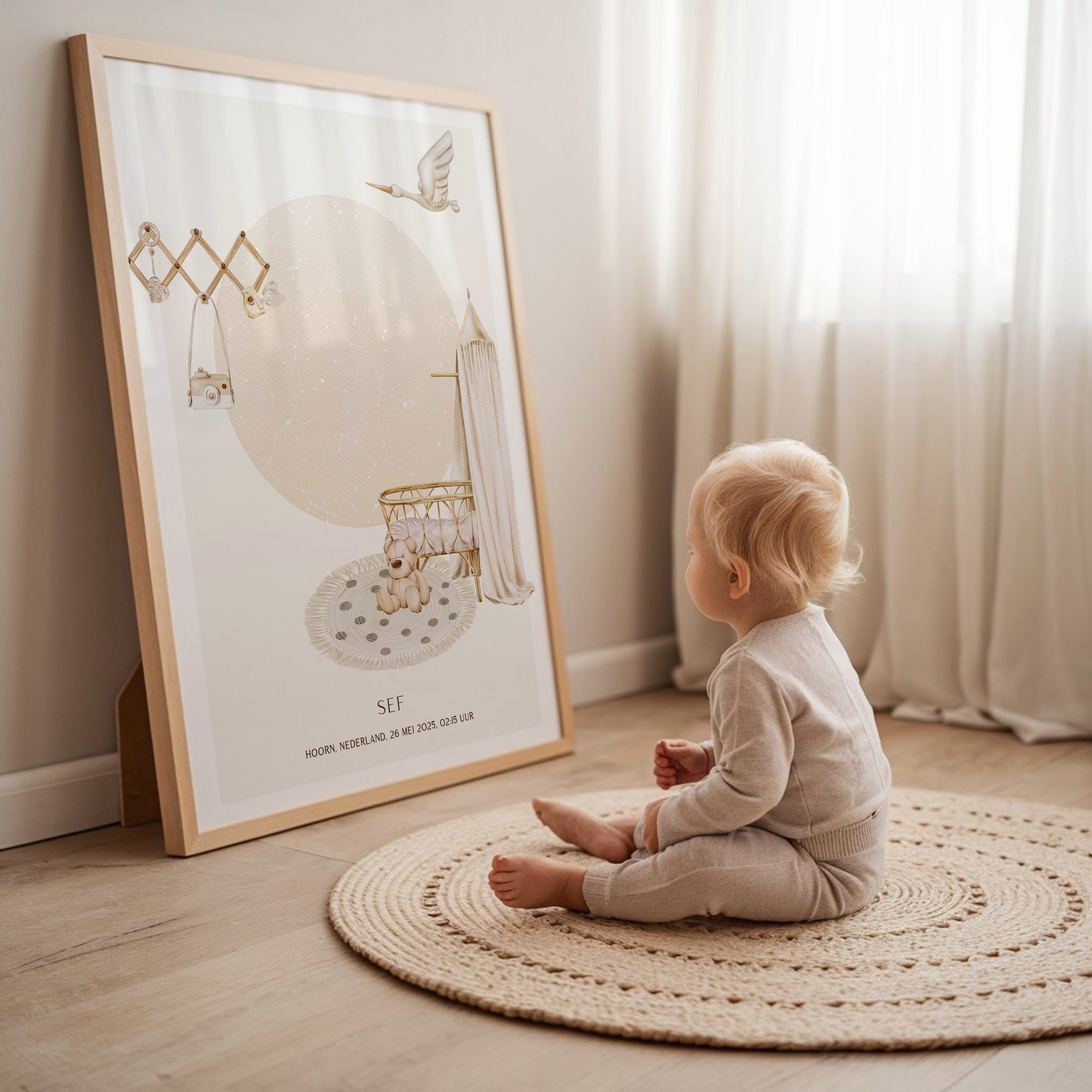 Sterrenhemel poster - Little Beginnings