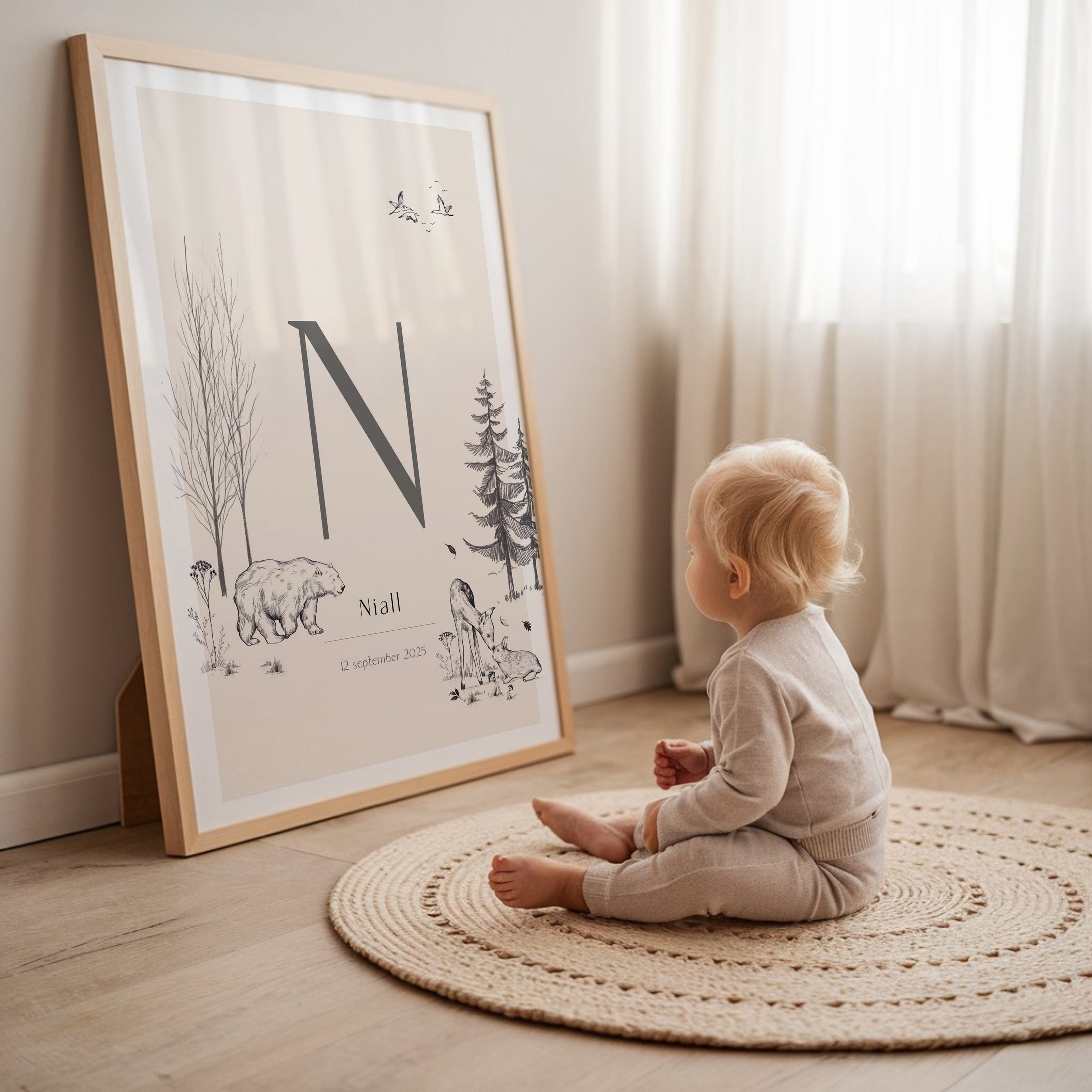 Geboorteposter Into the Forest