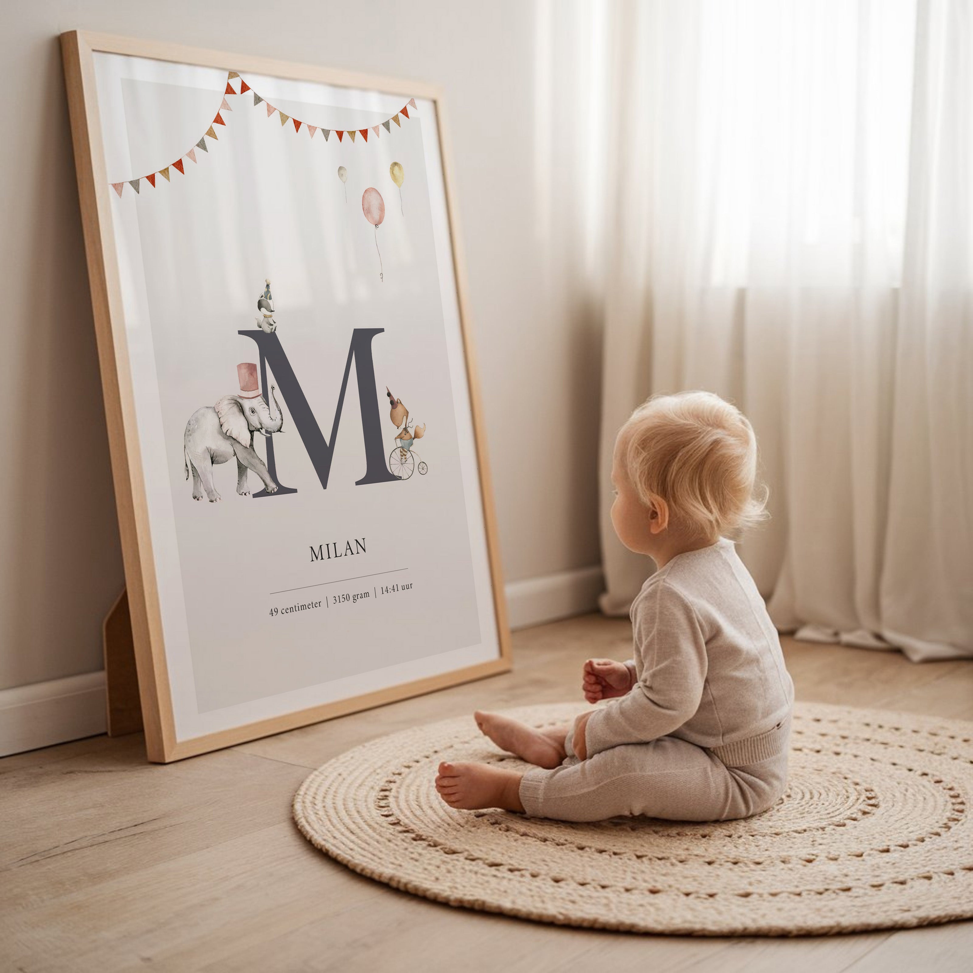 Geboorteposter Wild Circus