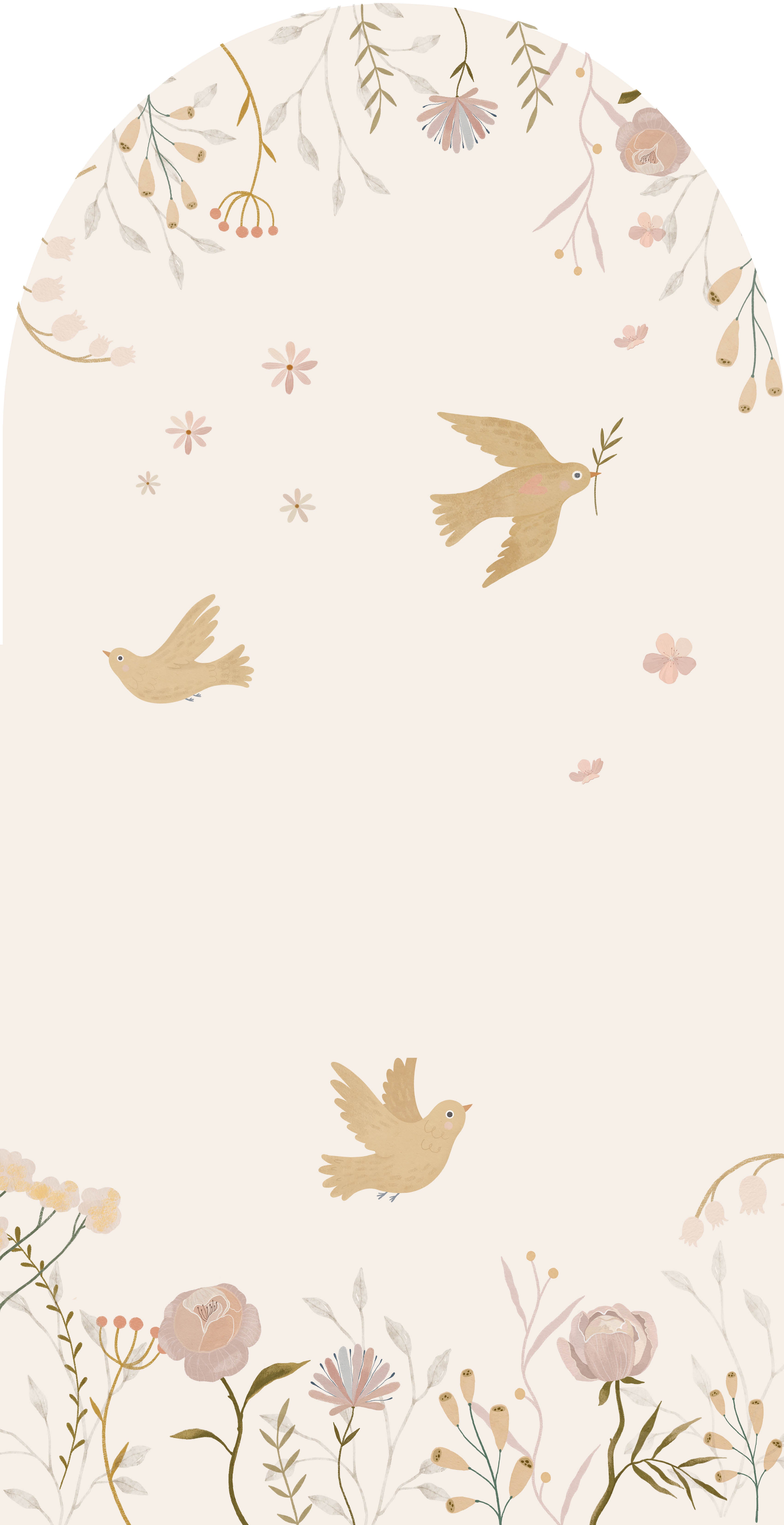 Behangboog - Garden Lullaby