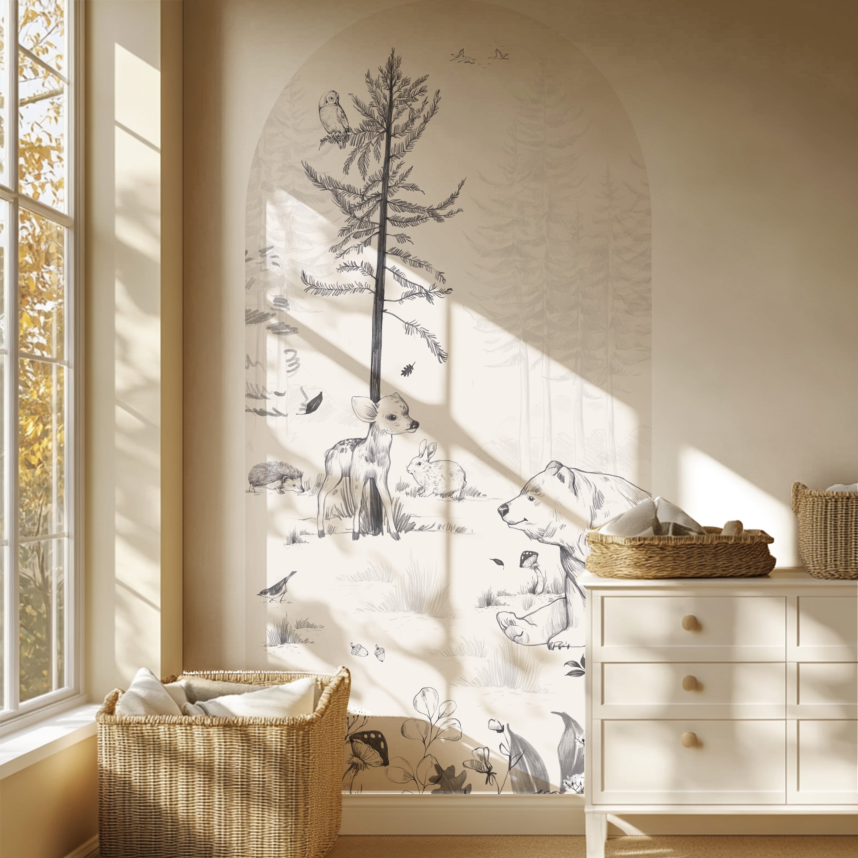 Behangboog - Into the Forest