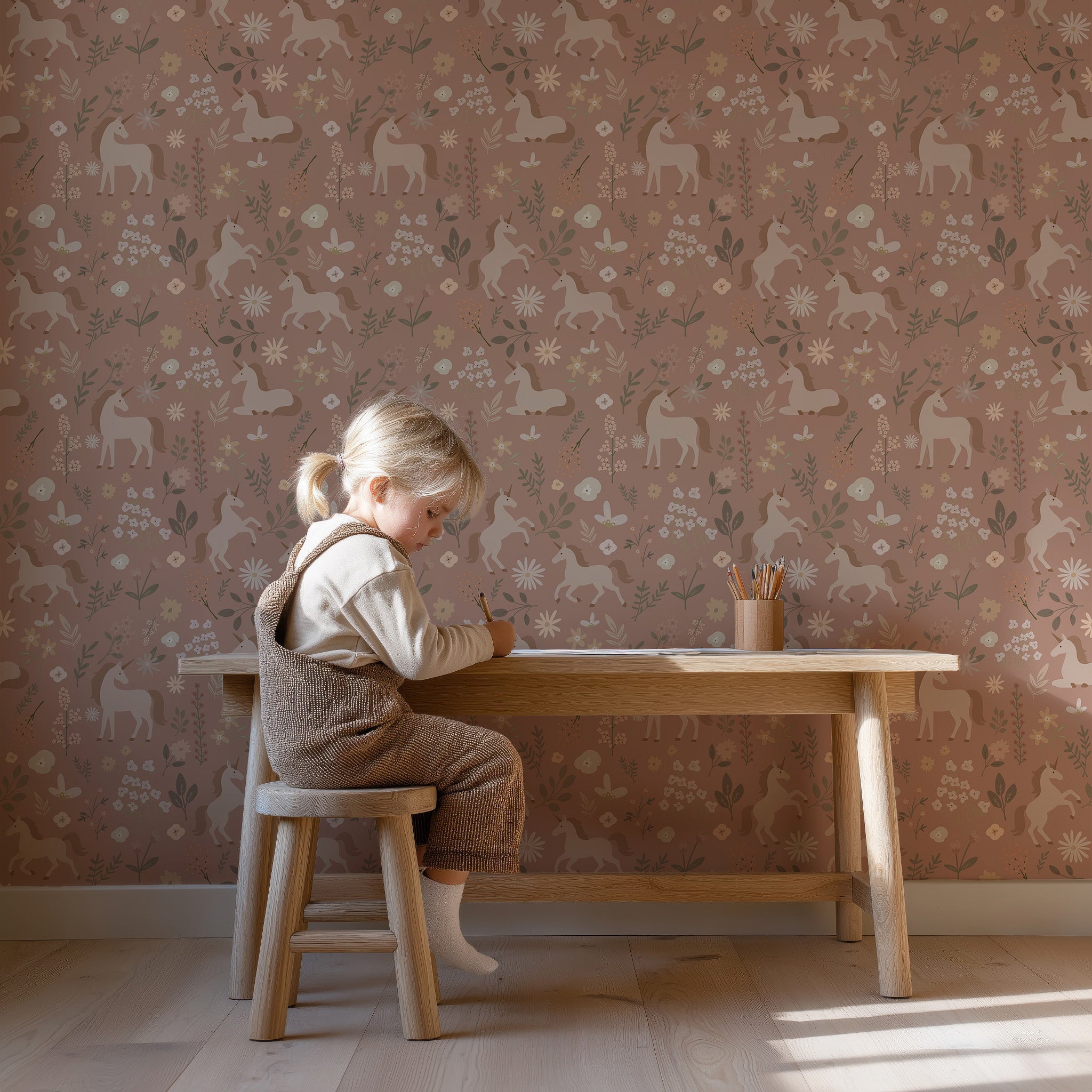 Wallpaper Vintage Flowers