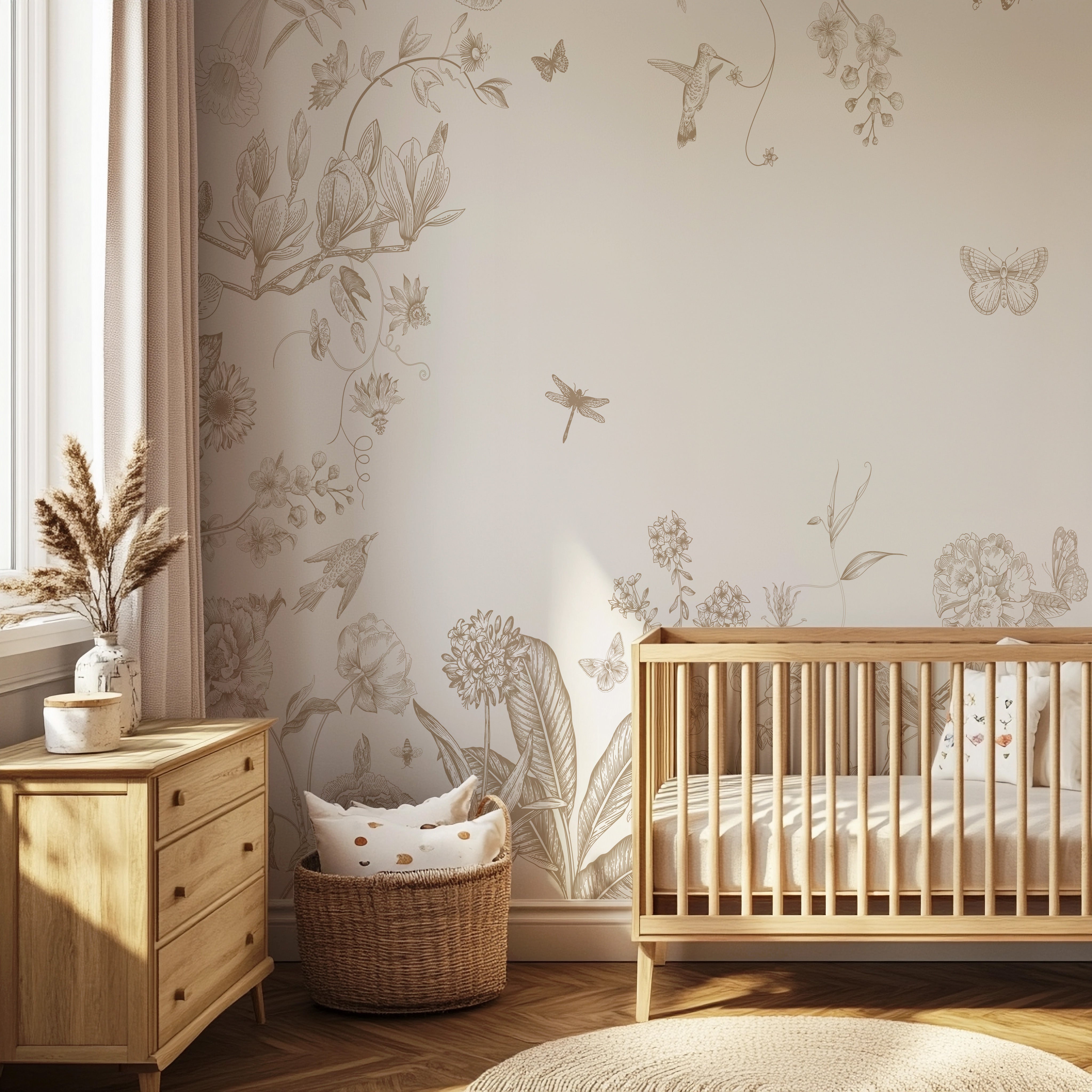 Collage wallpaper Botanical Garden