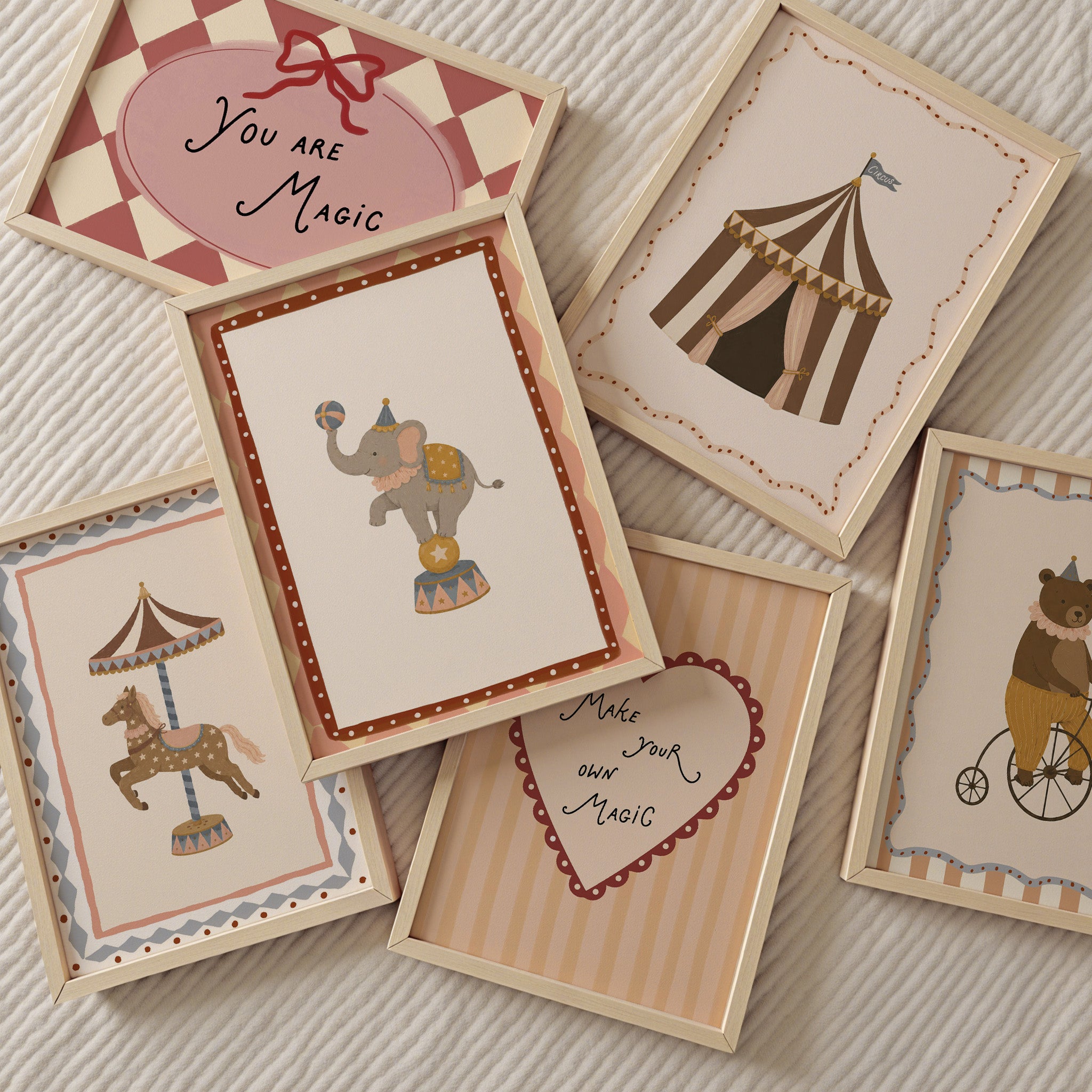 Children's room poster - Je t'aime