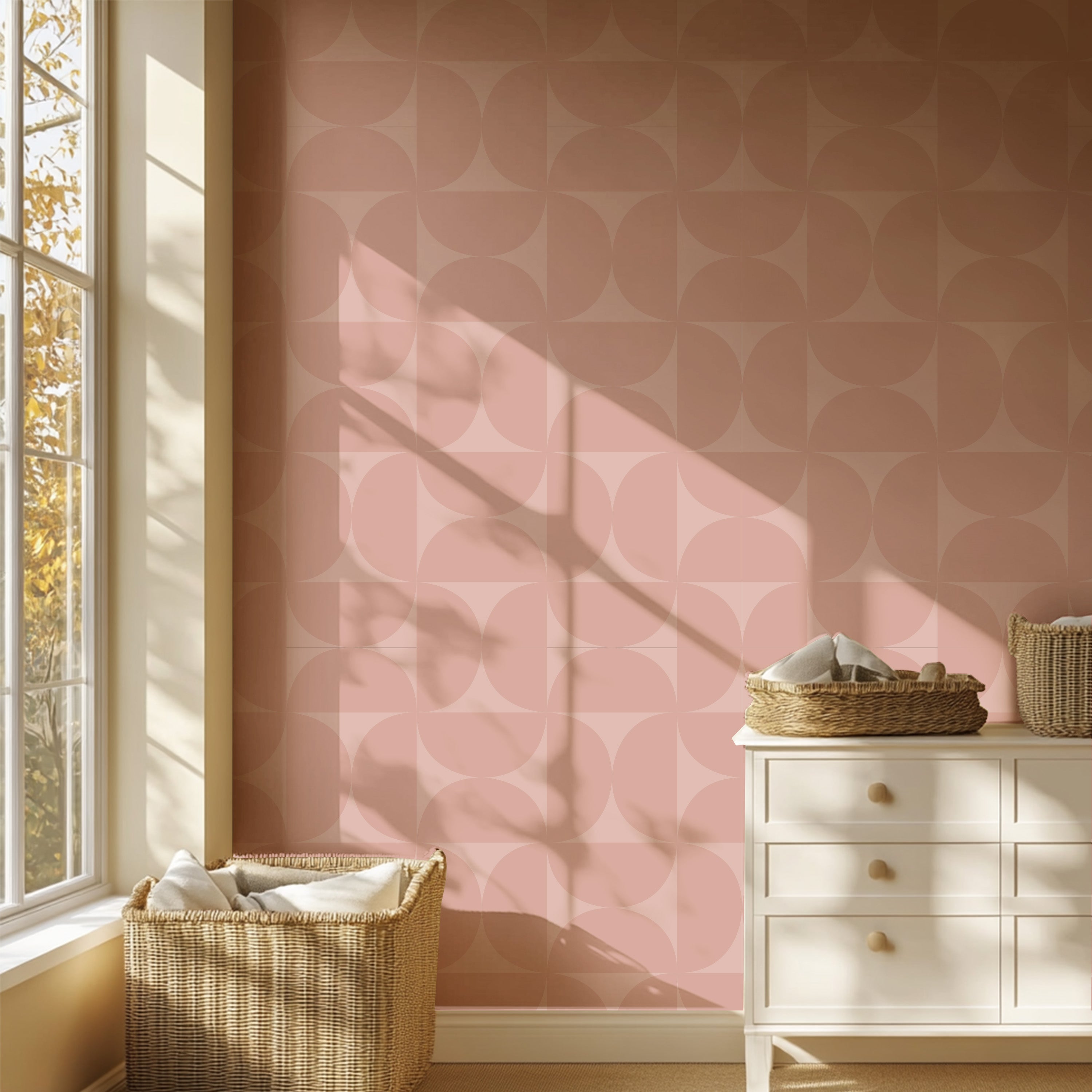 Curvy Cubes Wallpaper - candy