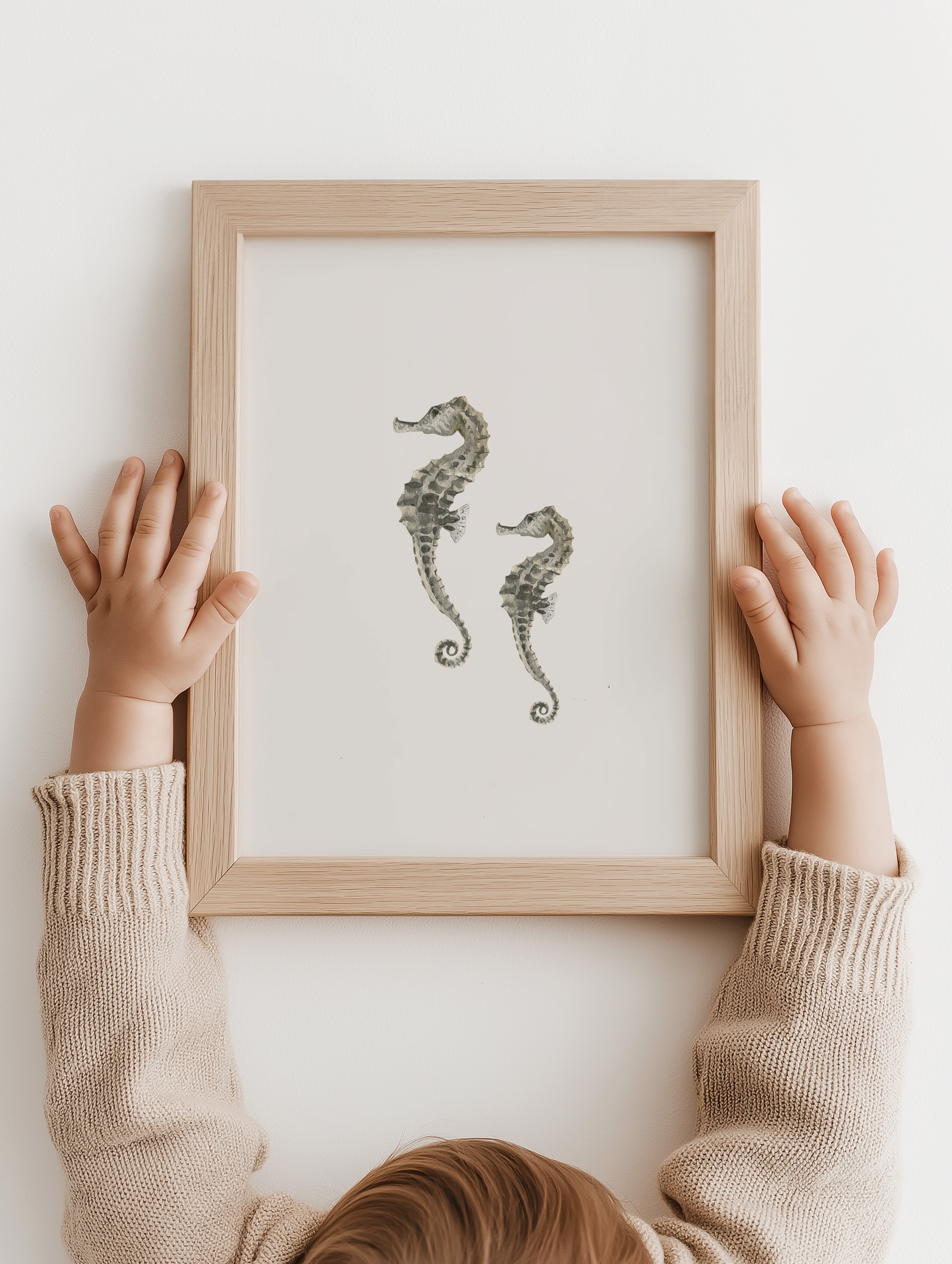 Kinderkamer poster - Zeepaardjes | Under the Sea