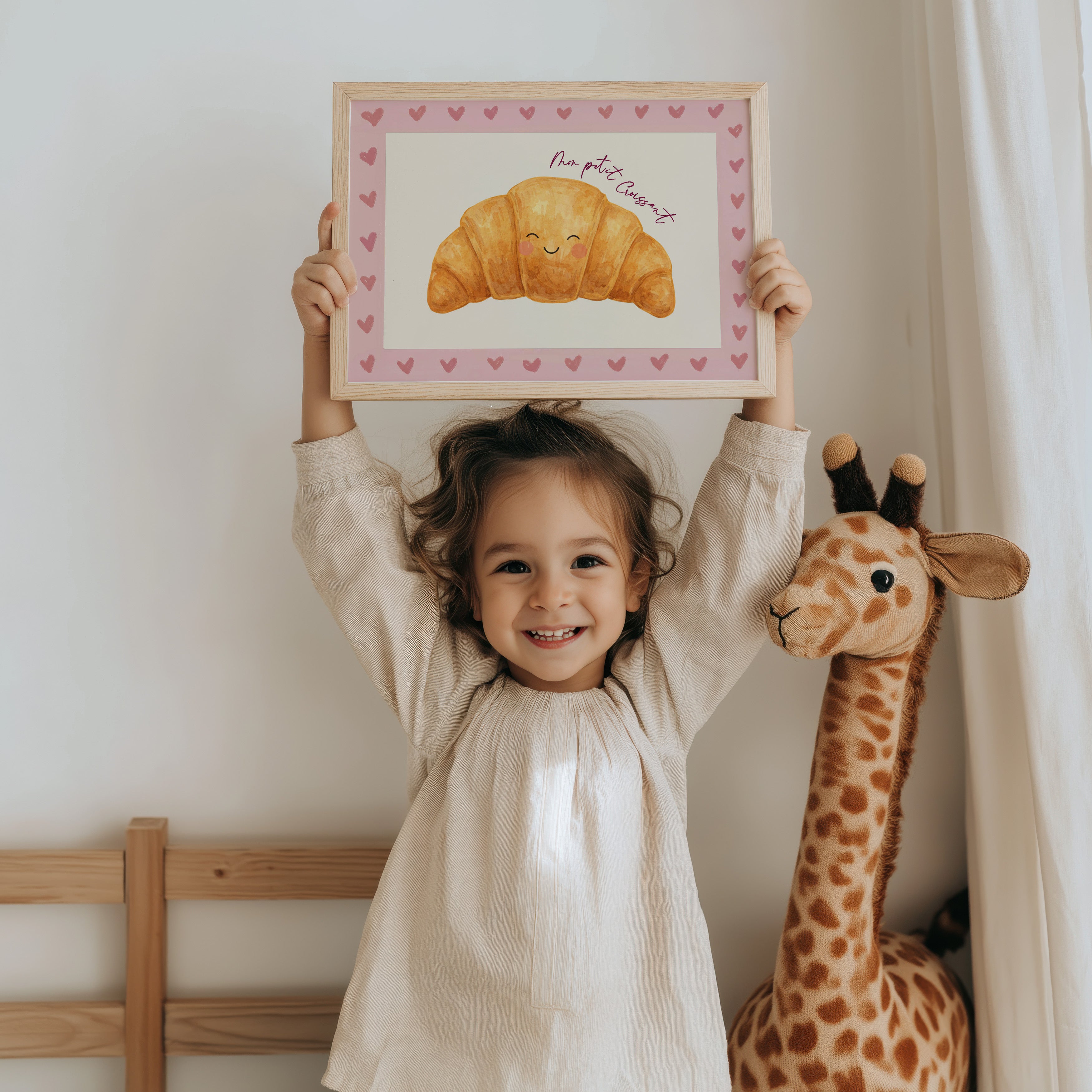 Children's room poster - Mon petit croissant