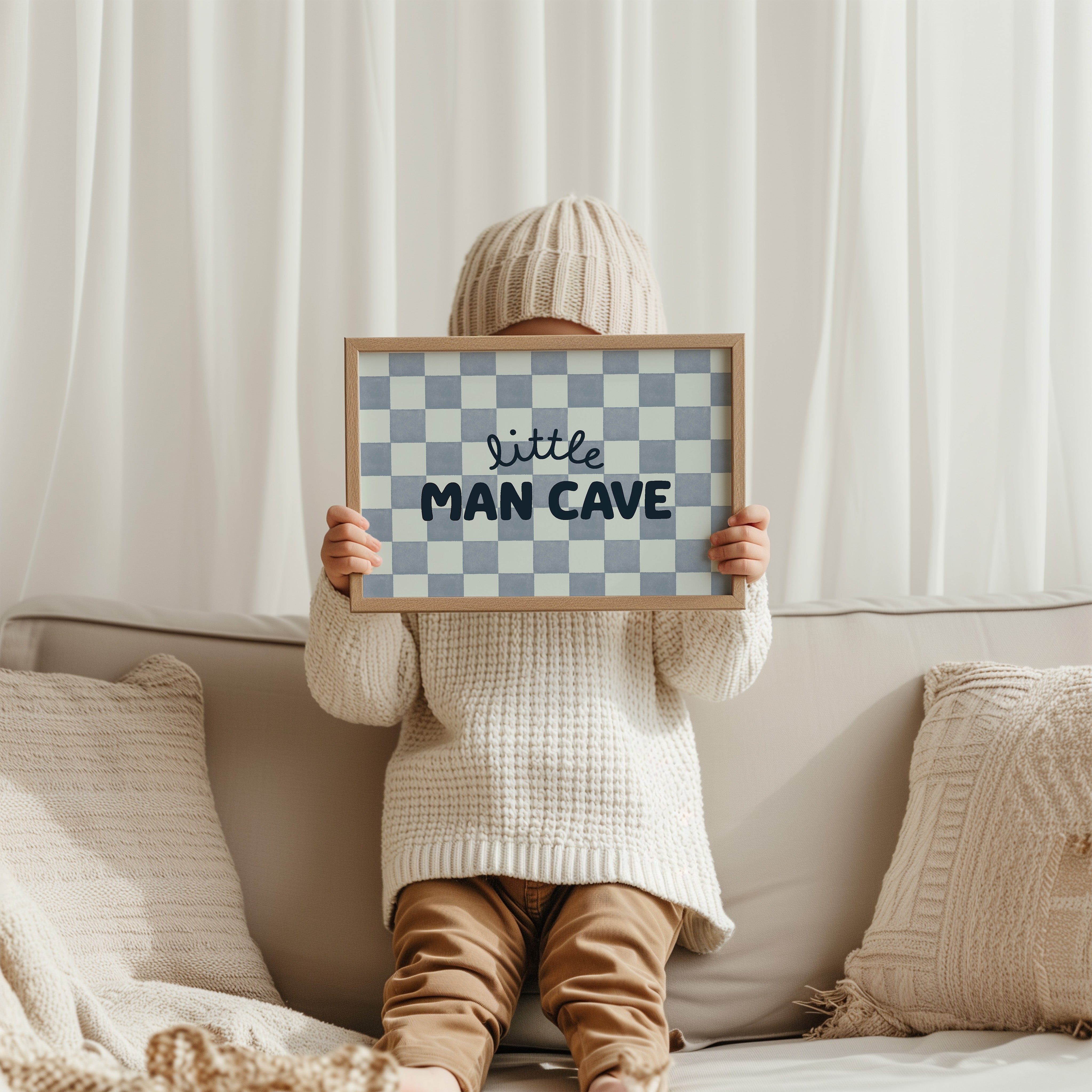 Kinderkamer poster - Little Man Cave