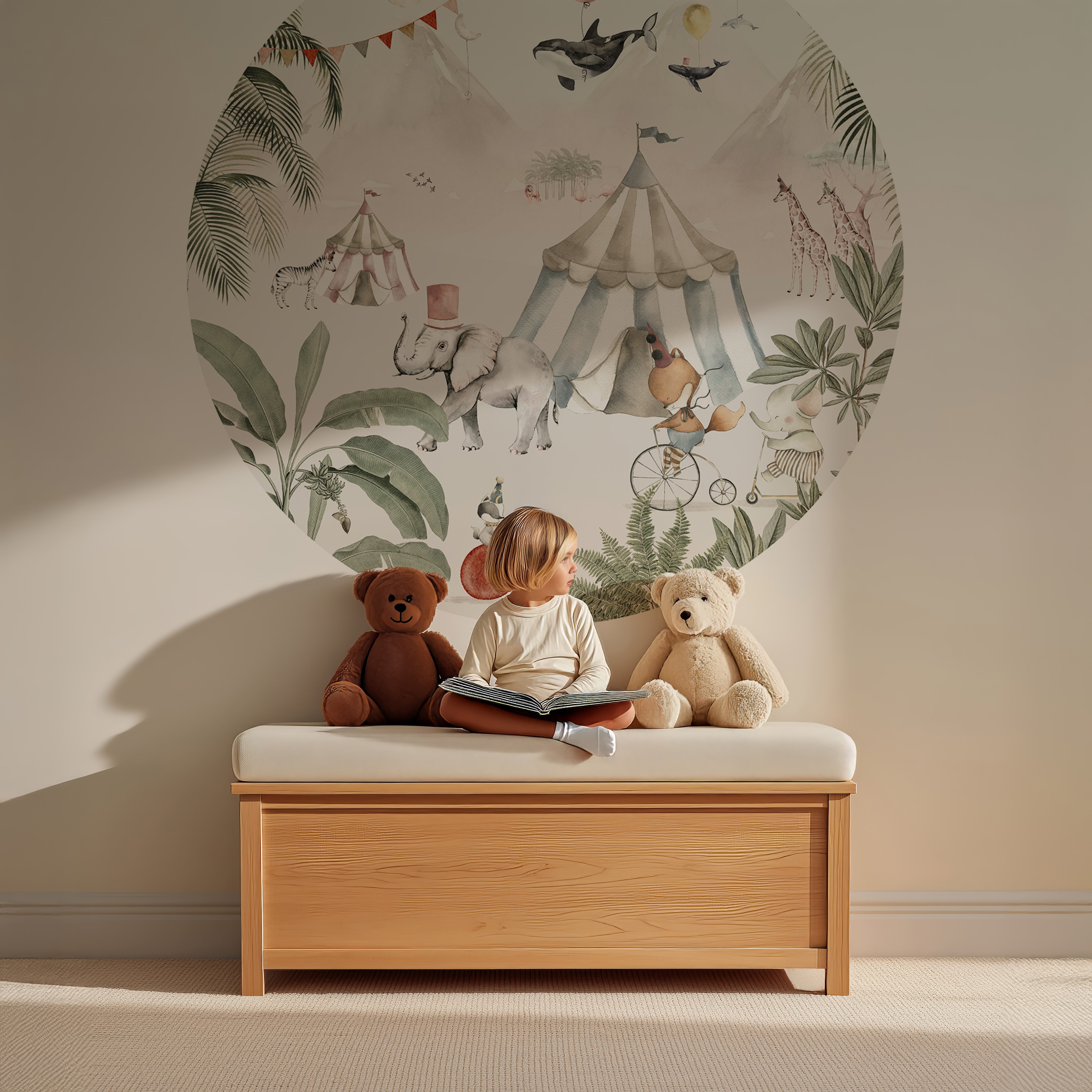 Behangcirkel - Wild Circus