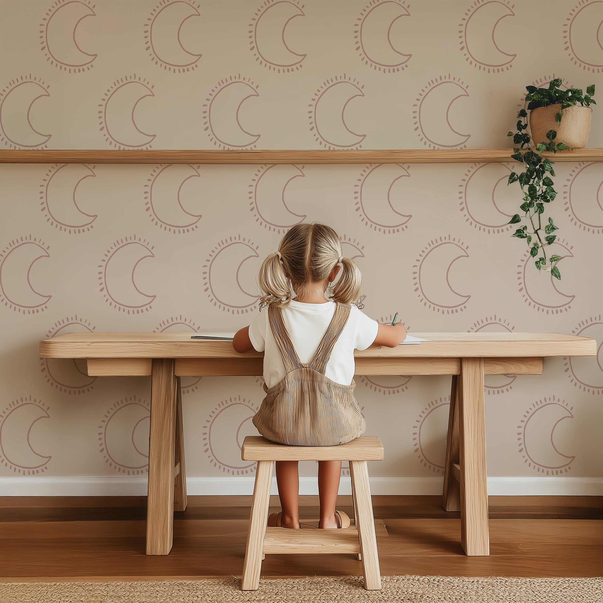 Wallpaper Moon - dawn