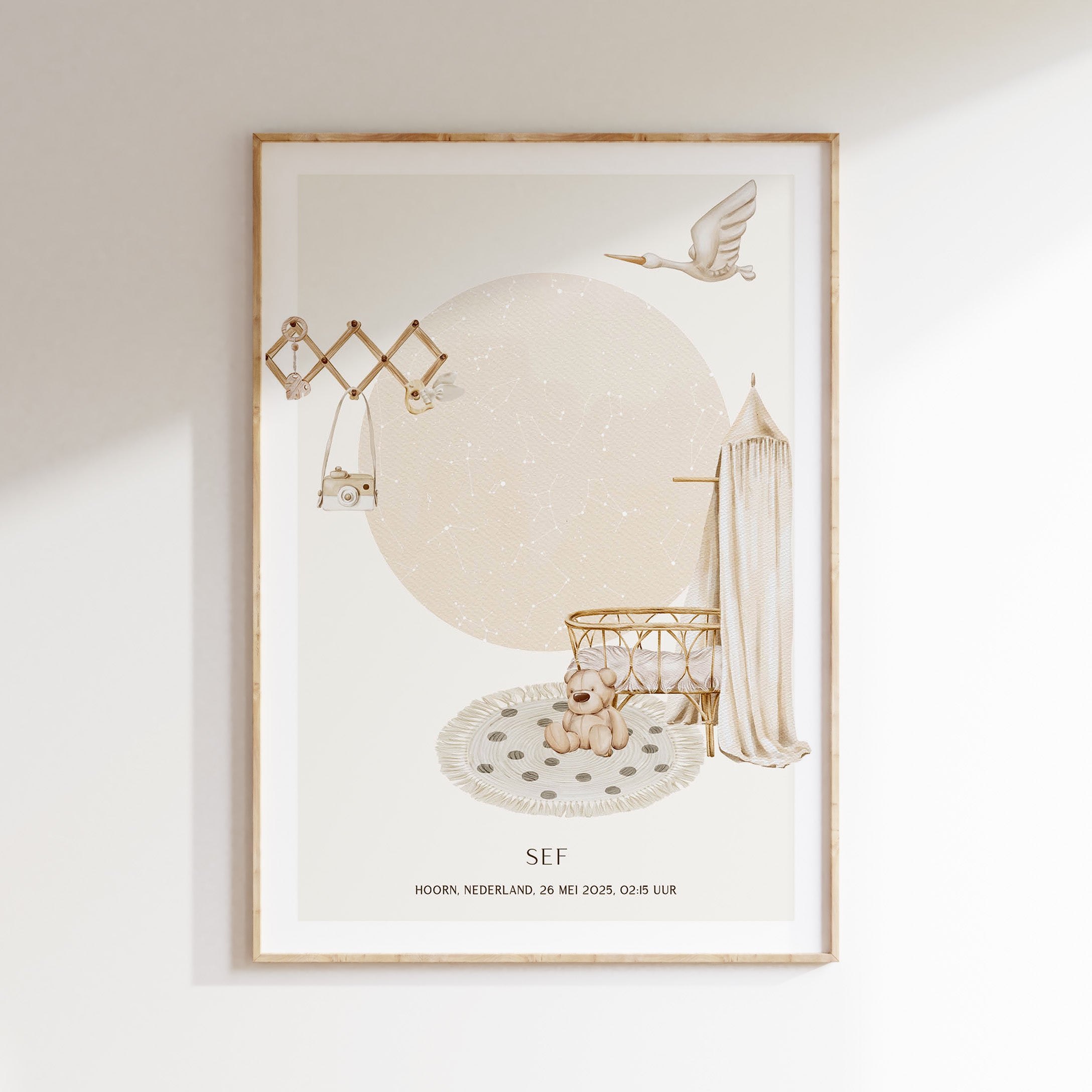 Sterrenhemel poster - Little Beginnings