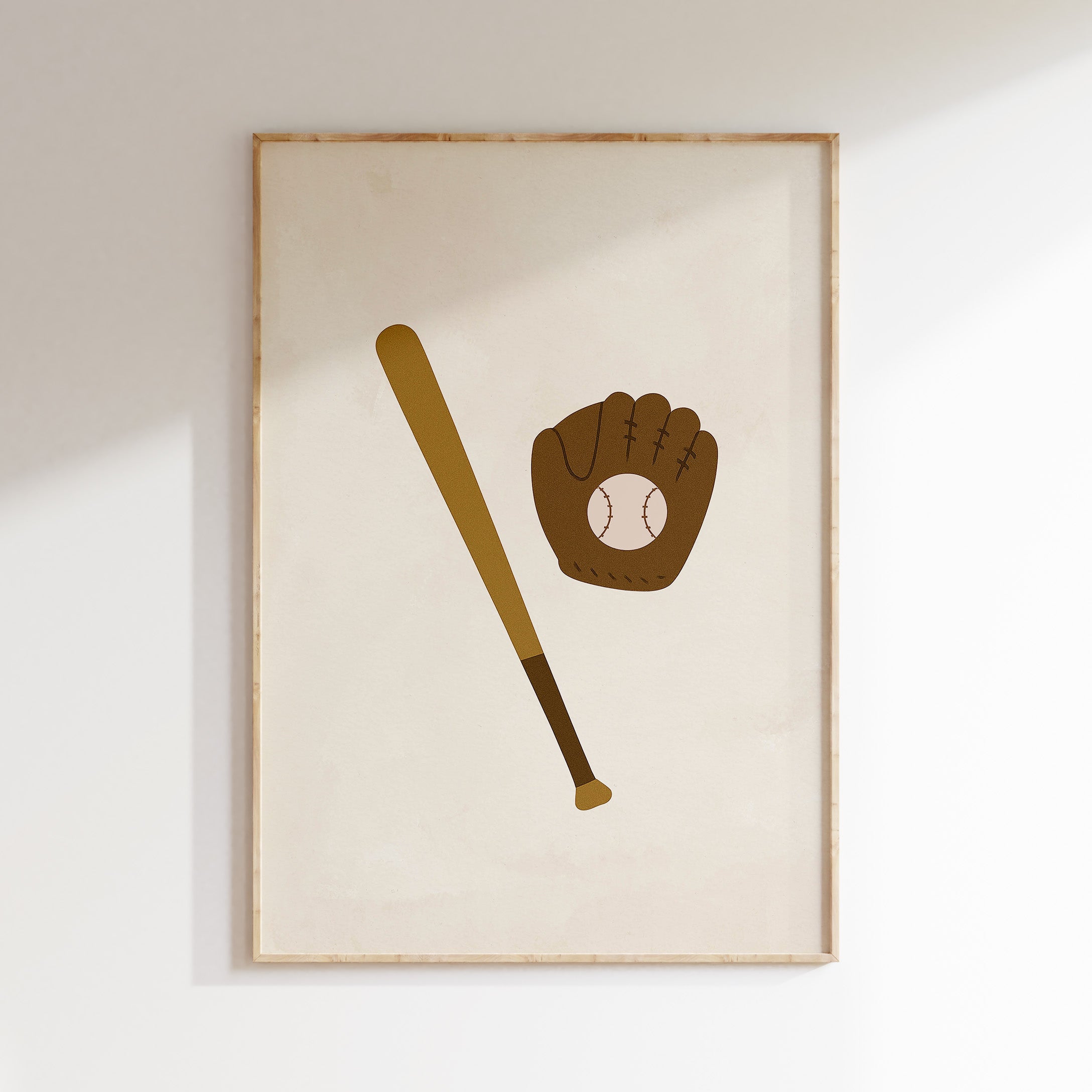 Kinderkamer poster - Honkbal Accessoires | Sport