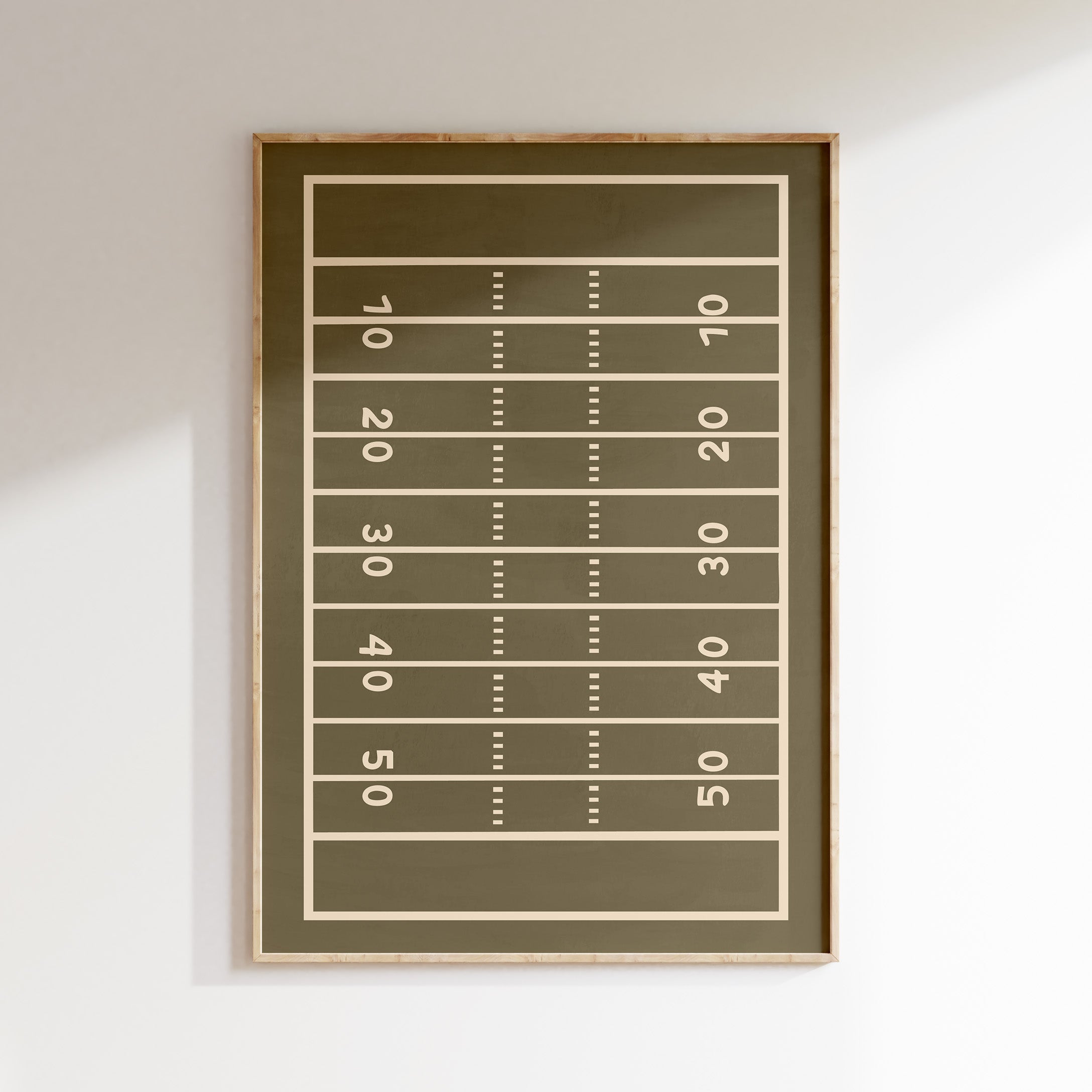 Kinderkamer poster - American Football veld | Sport