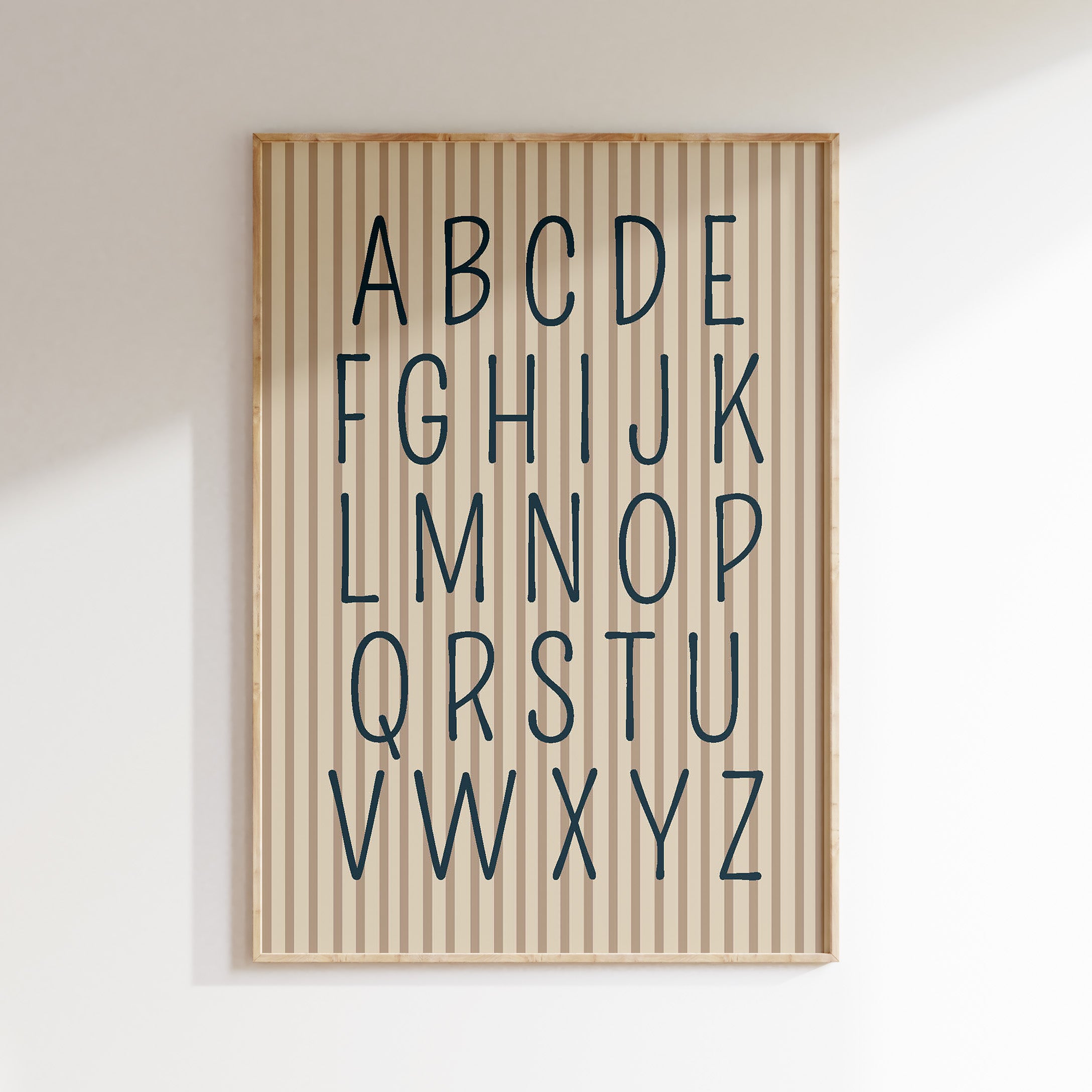 Children's room print - Lion on scooter