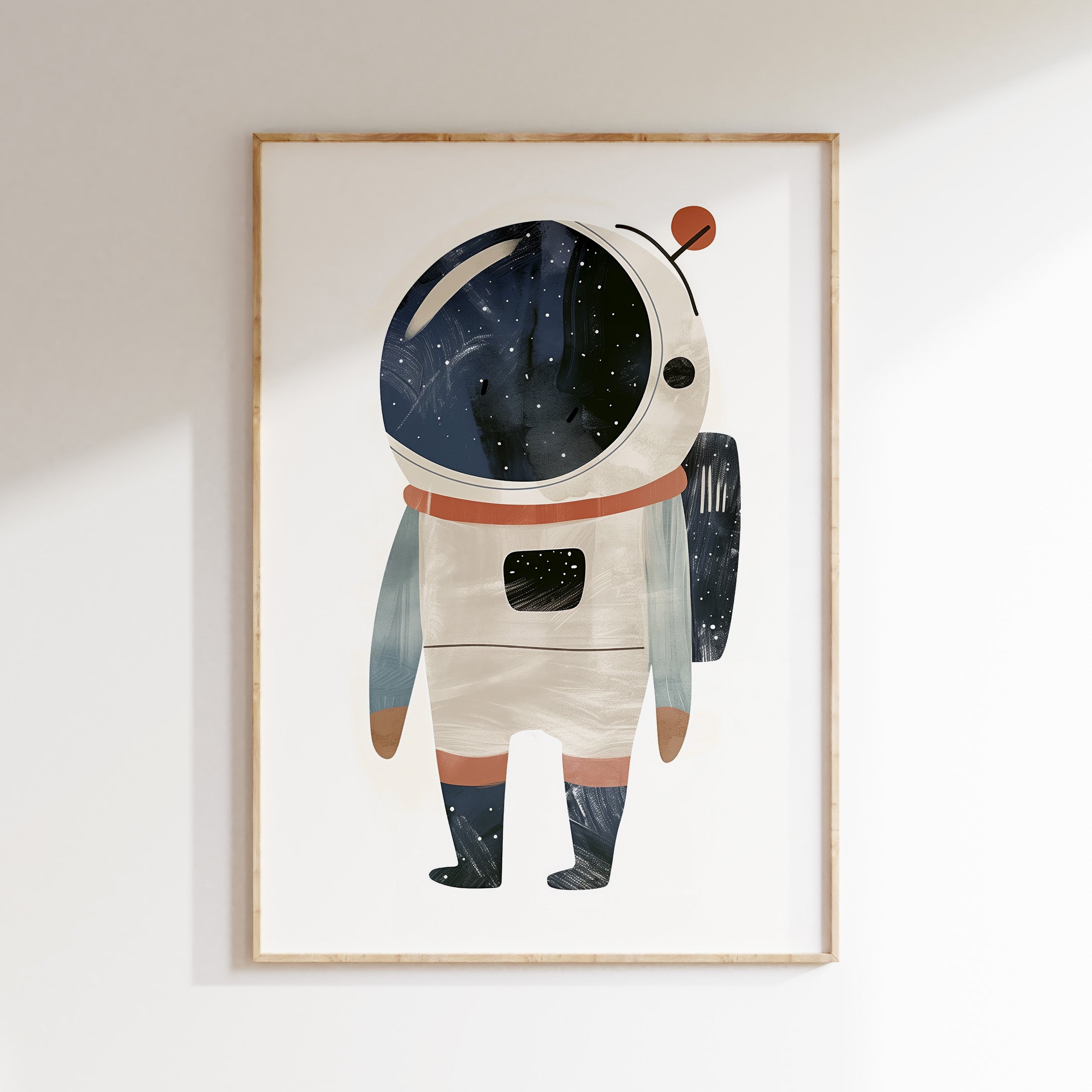 Kinderkamer print - Little Astronaut