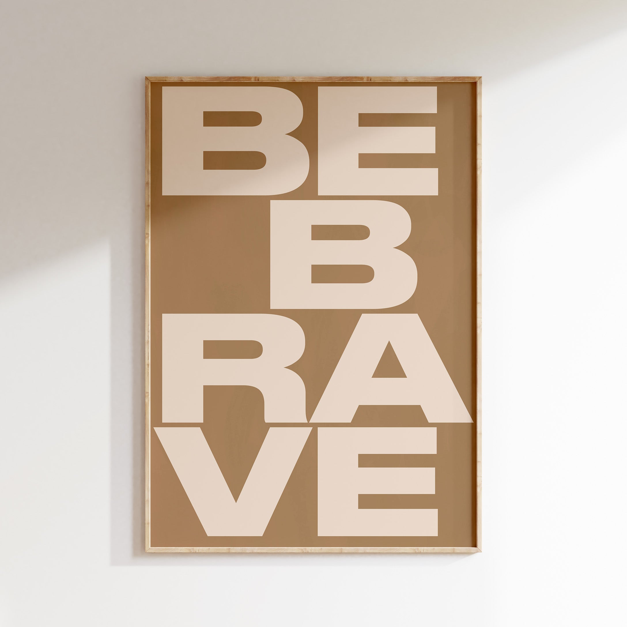 Kinderkamer print - Be Brave