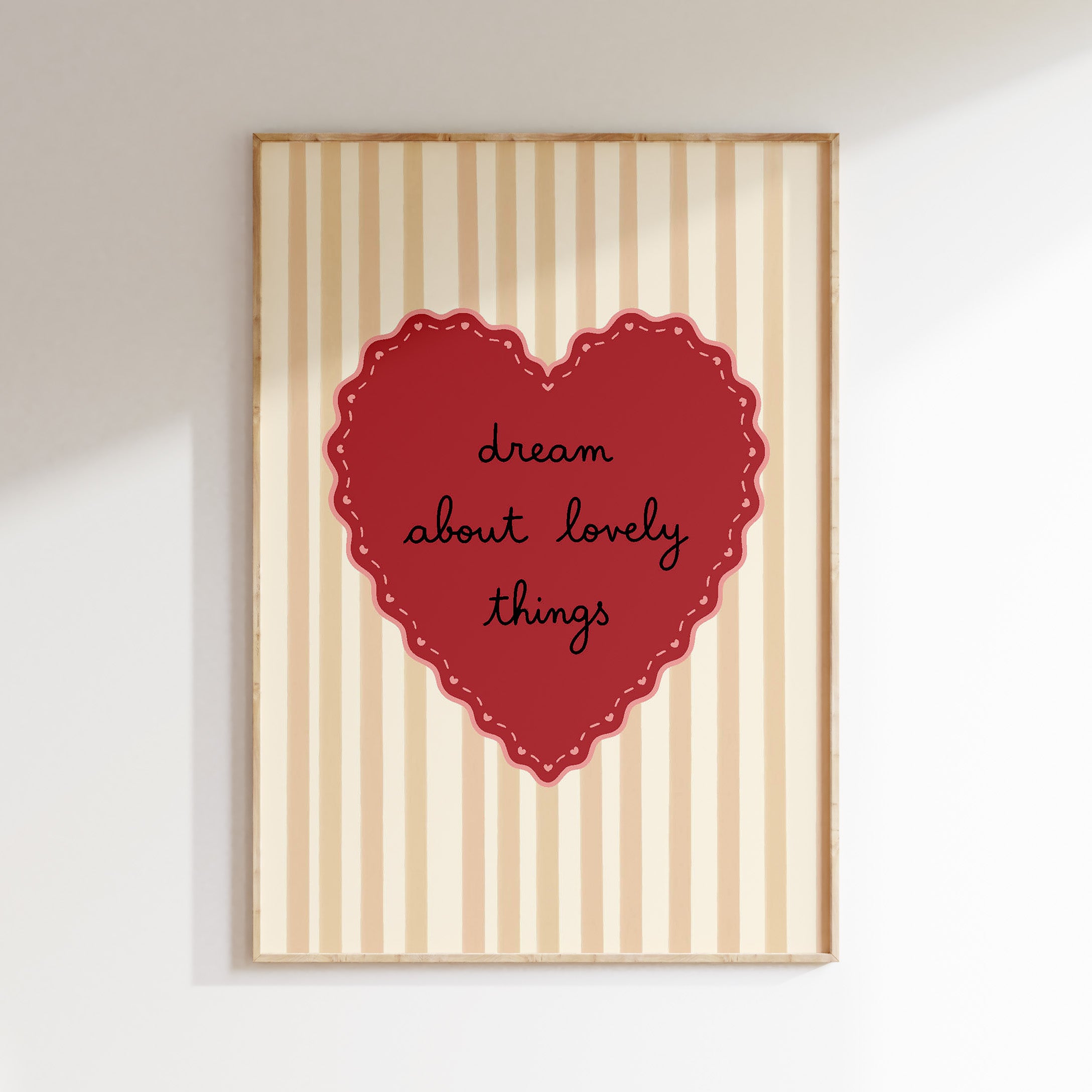 Kinderkamer poster - Dream About Lovely Things