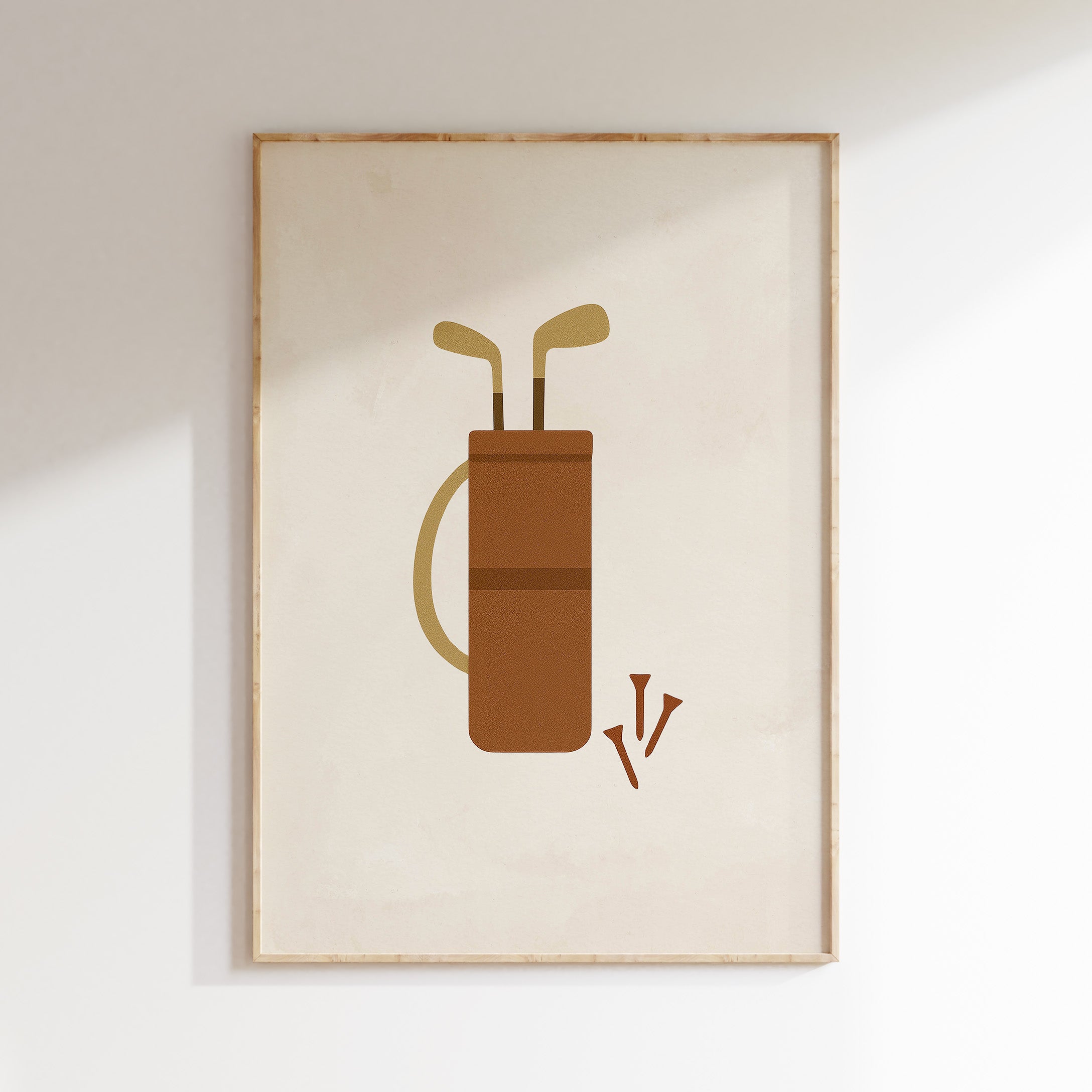 Kinderkamer poster - Golftas | Sport