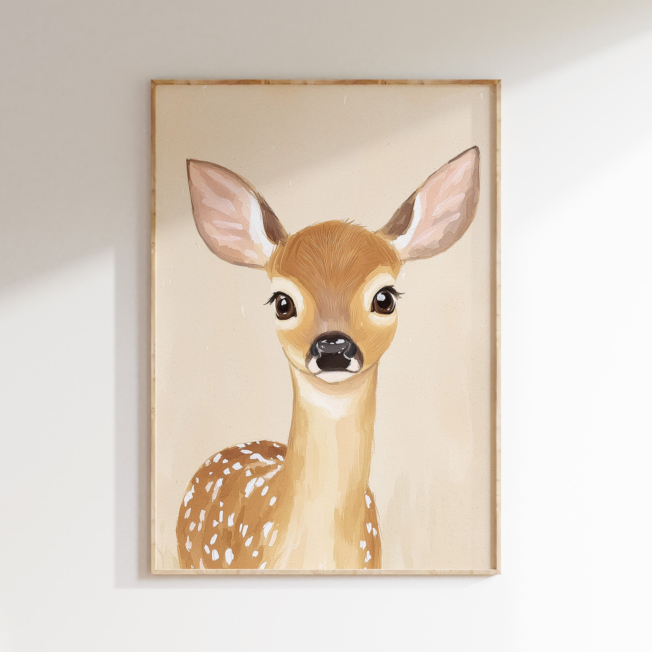 Kinderkamer print - Schattig Hert