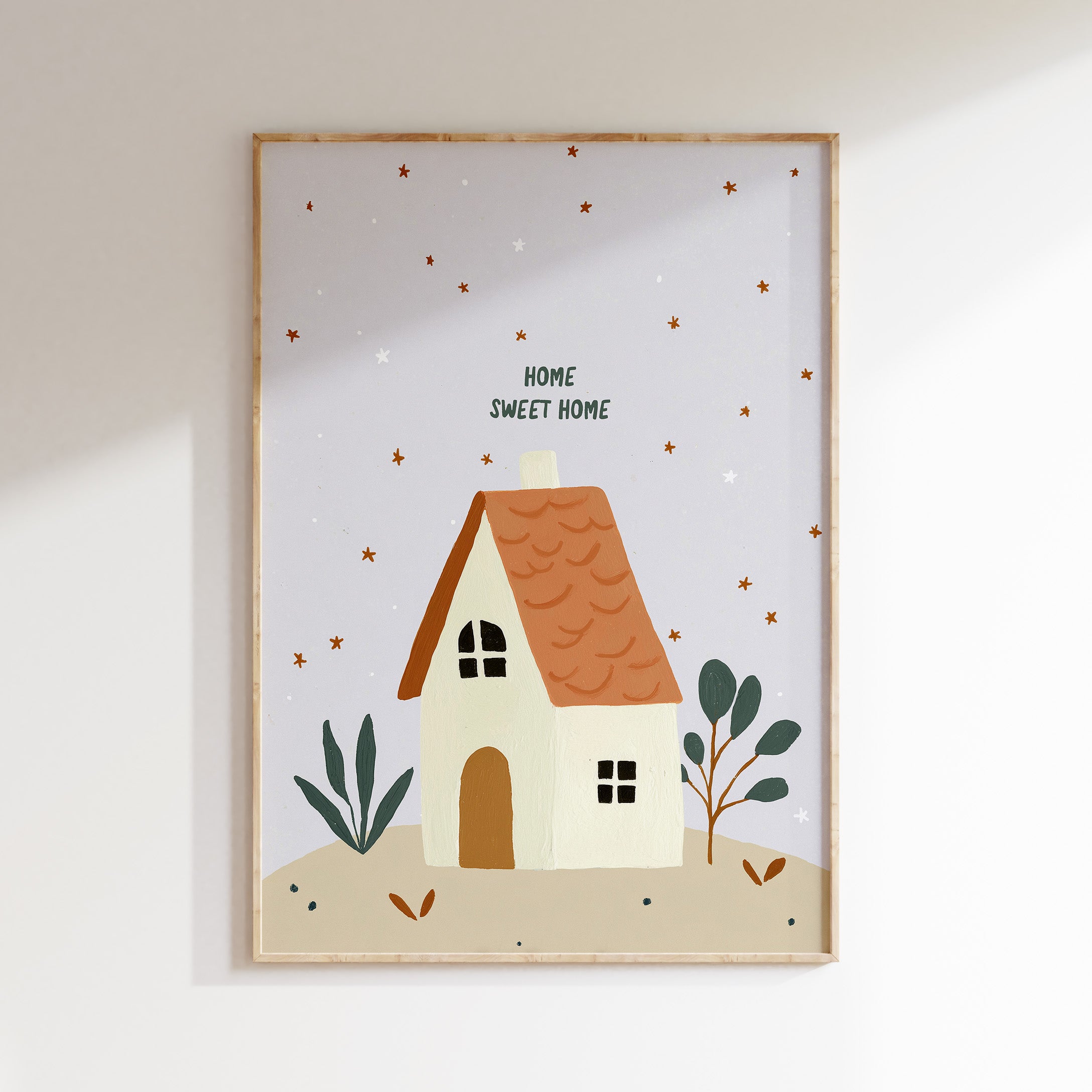 Kinderkamer print - Home Sweet Home