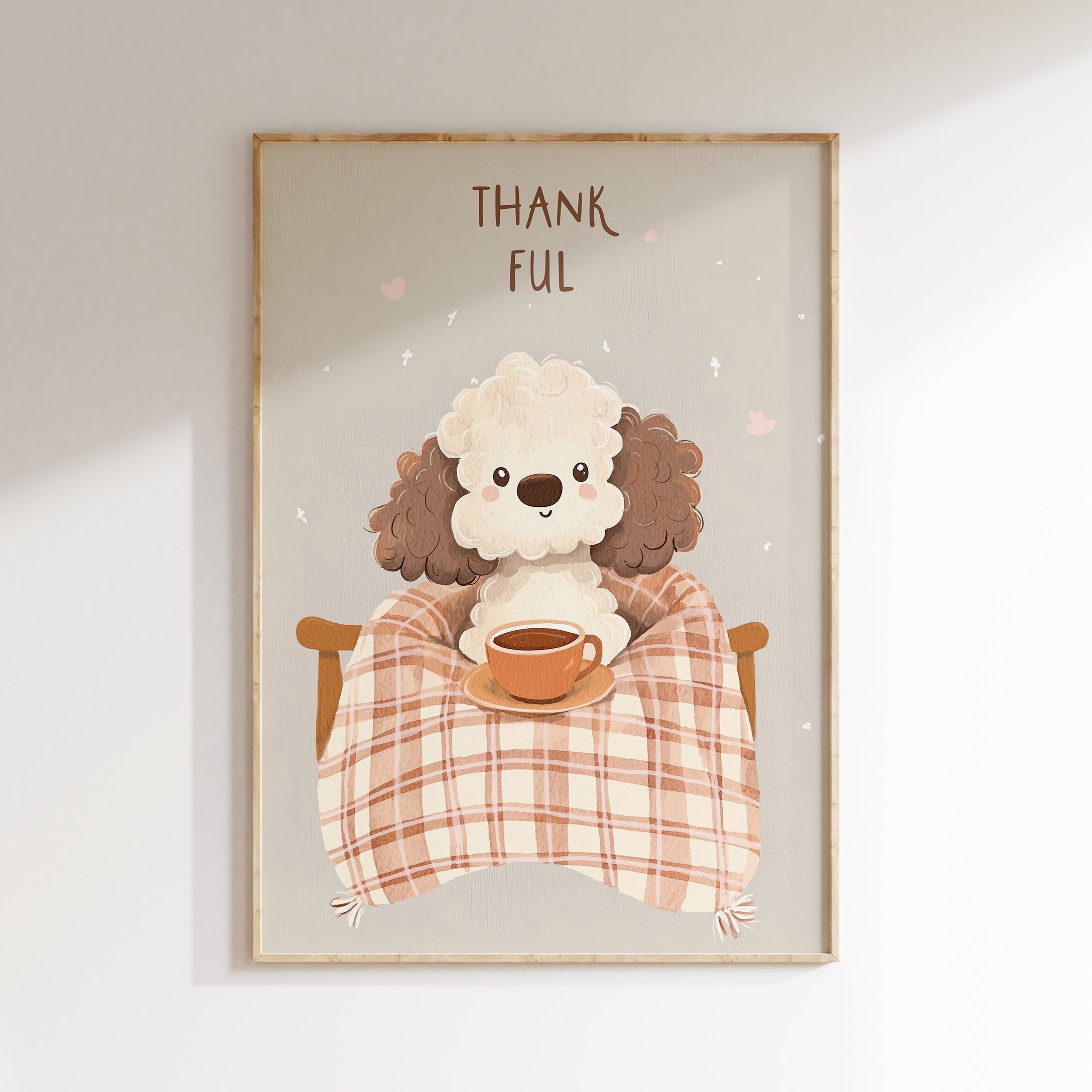 Kinderkamer print - Thankful Puppu
