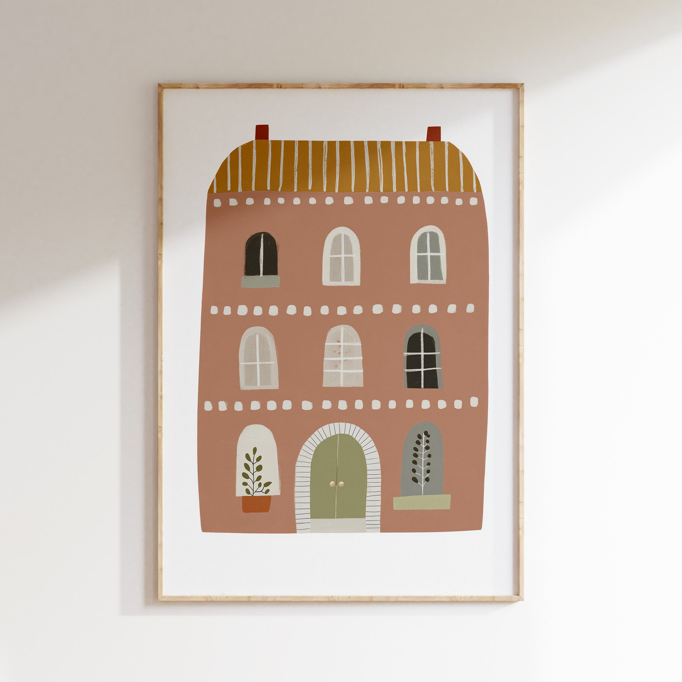 Children's room print - House