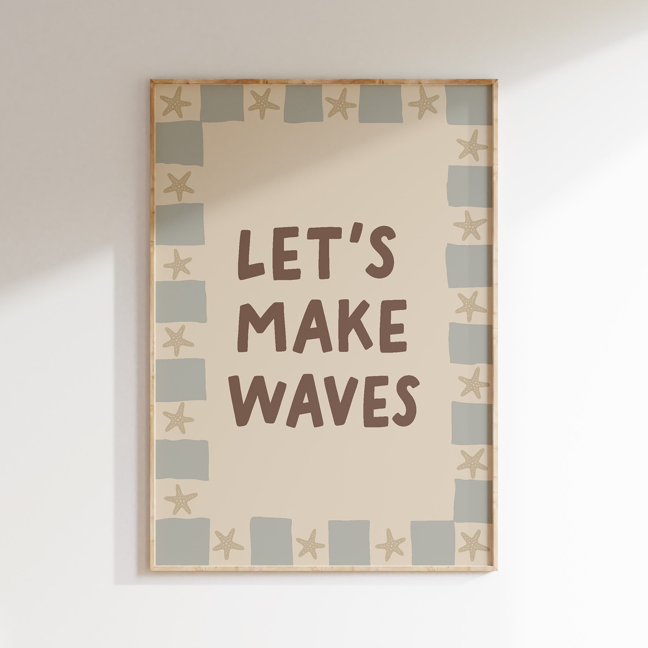 Children's room poster - Where The Wild Ones Play