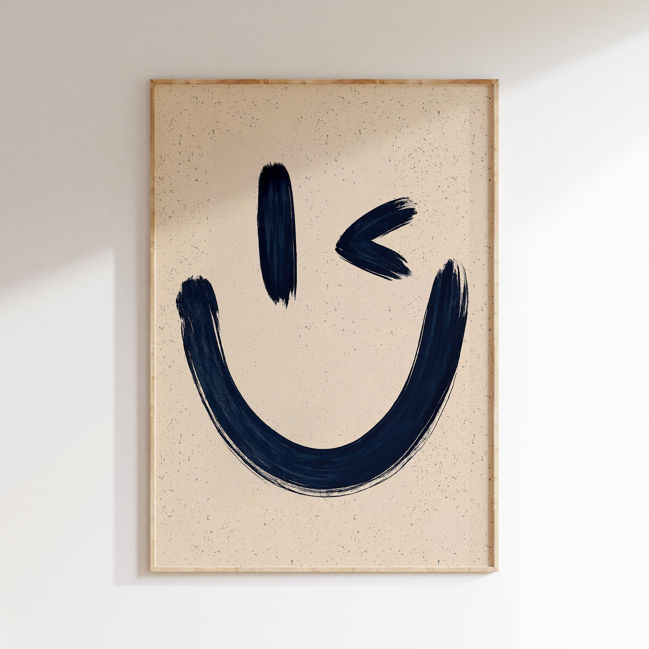 Children's room poster - Lightning Smiley