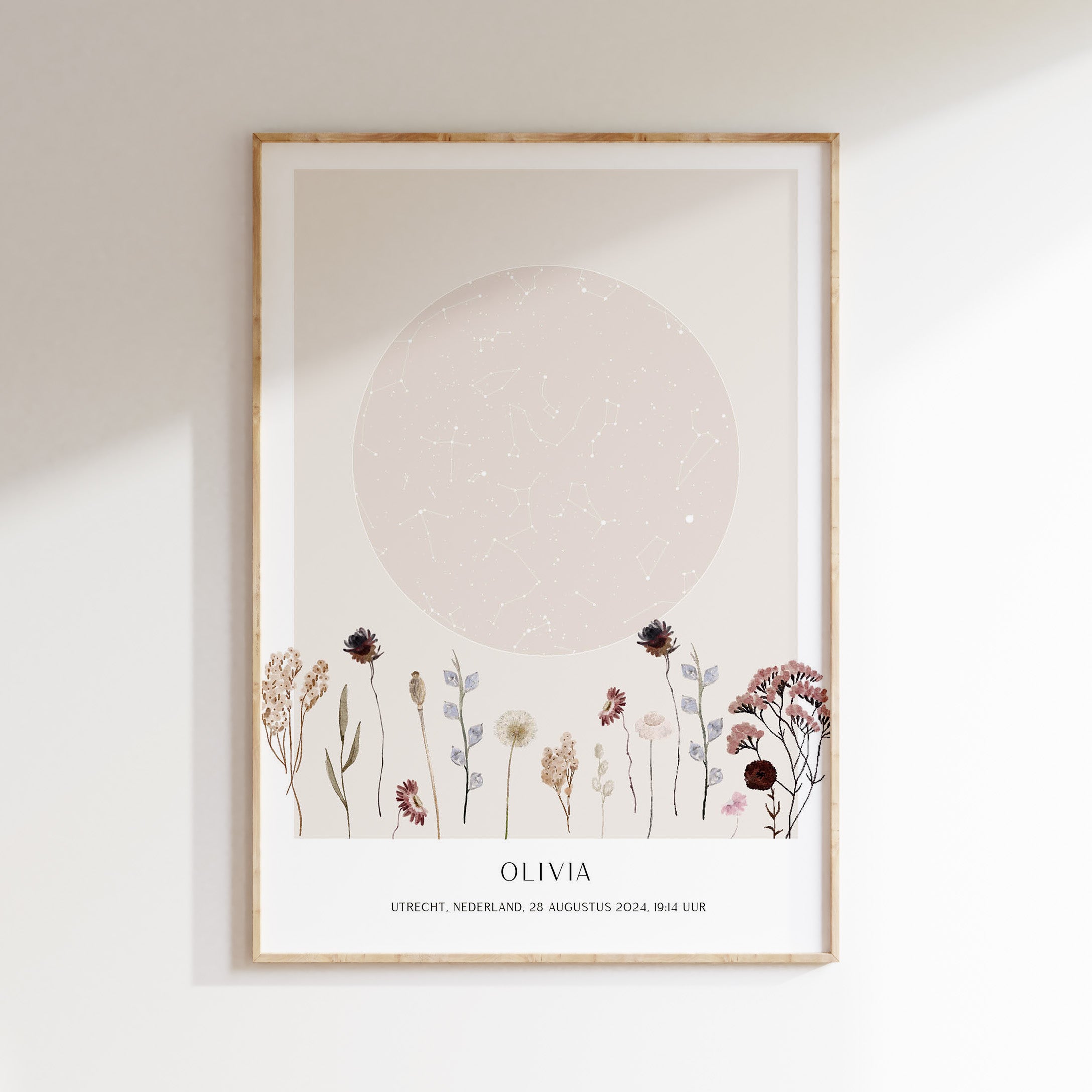 Sterrenhemel poster - Veldbloemen