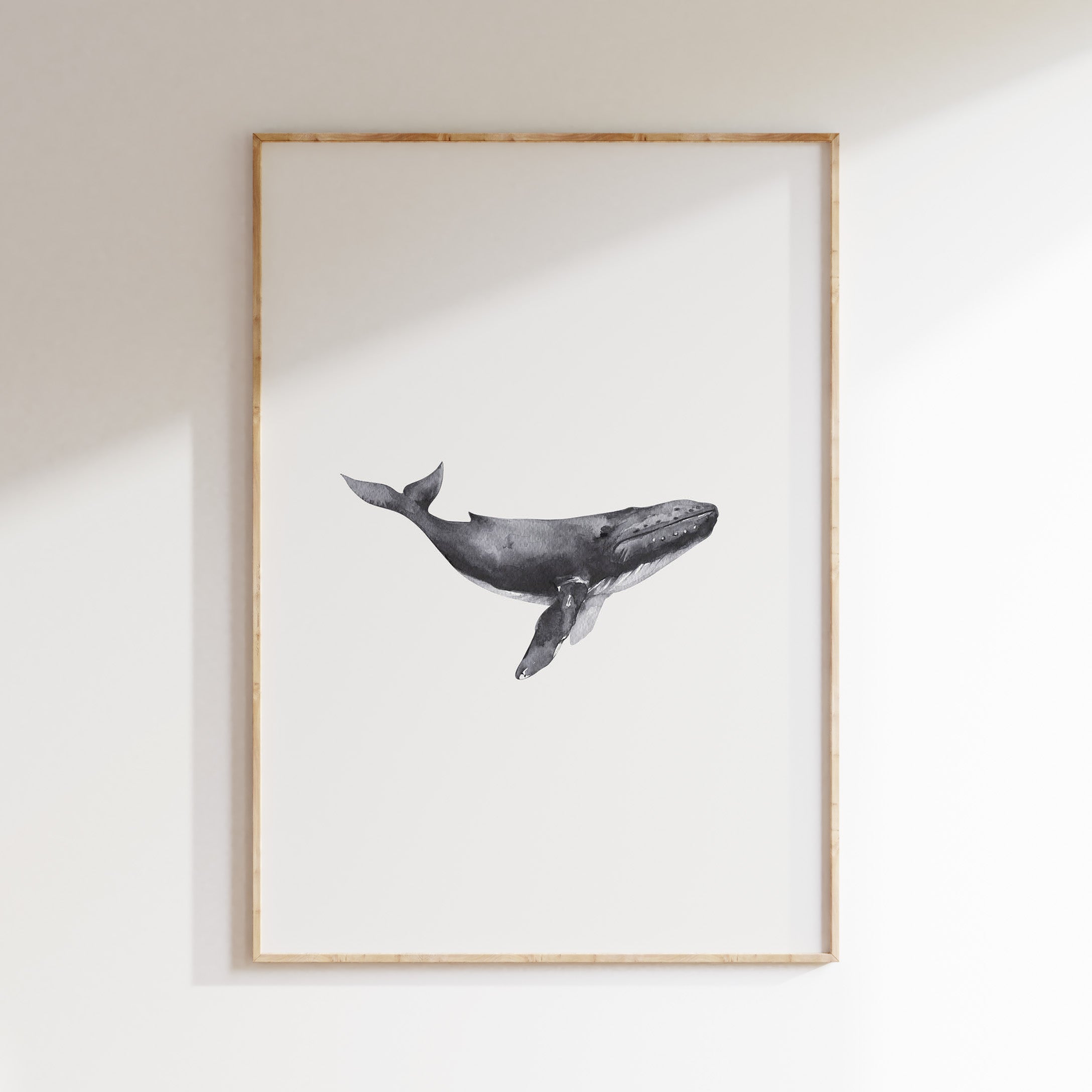 Kinderkamer poster - Walvis | Under the Sea