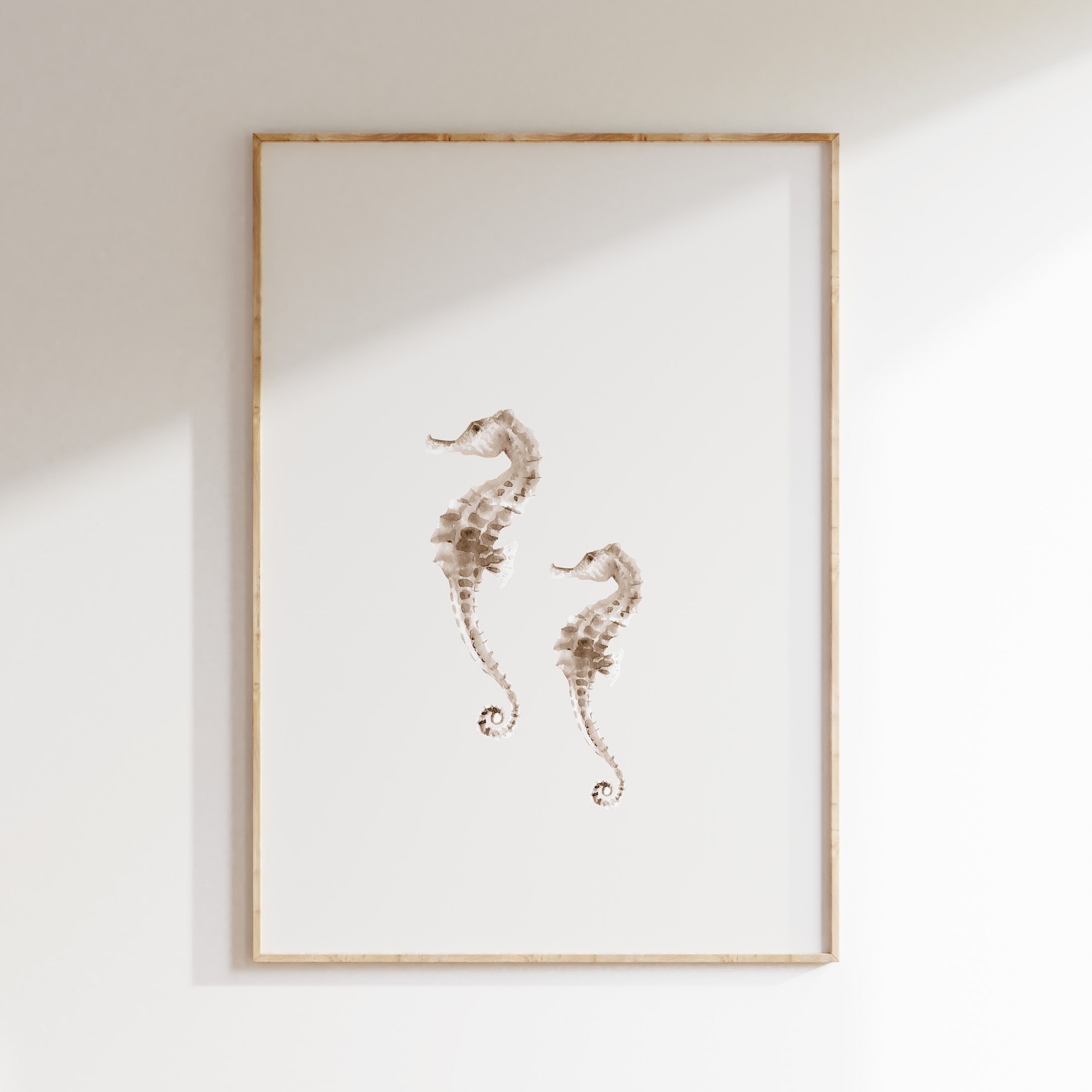 Kinderkamer poster - Zeepaardjes | Onderwaterwereld