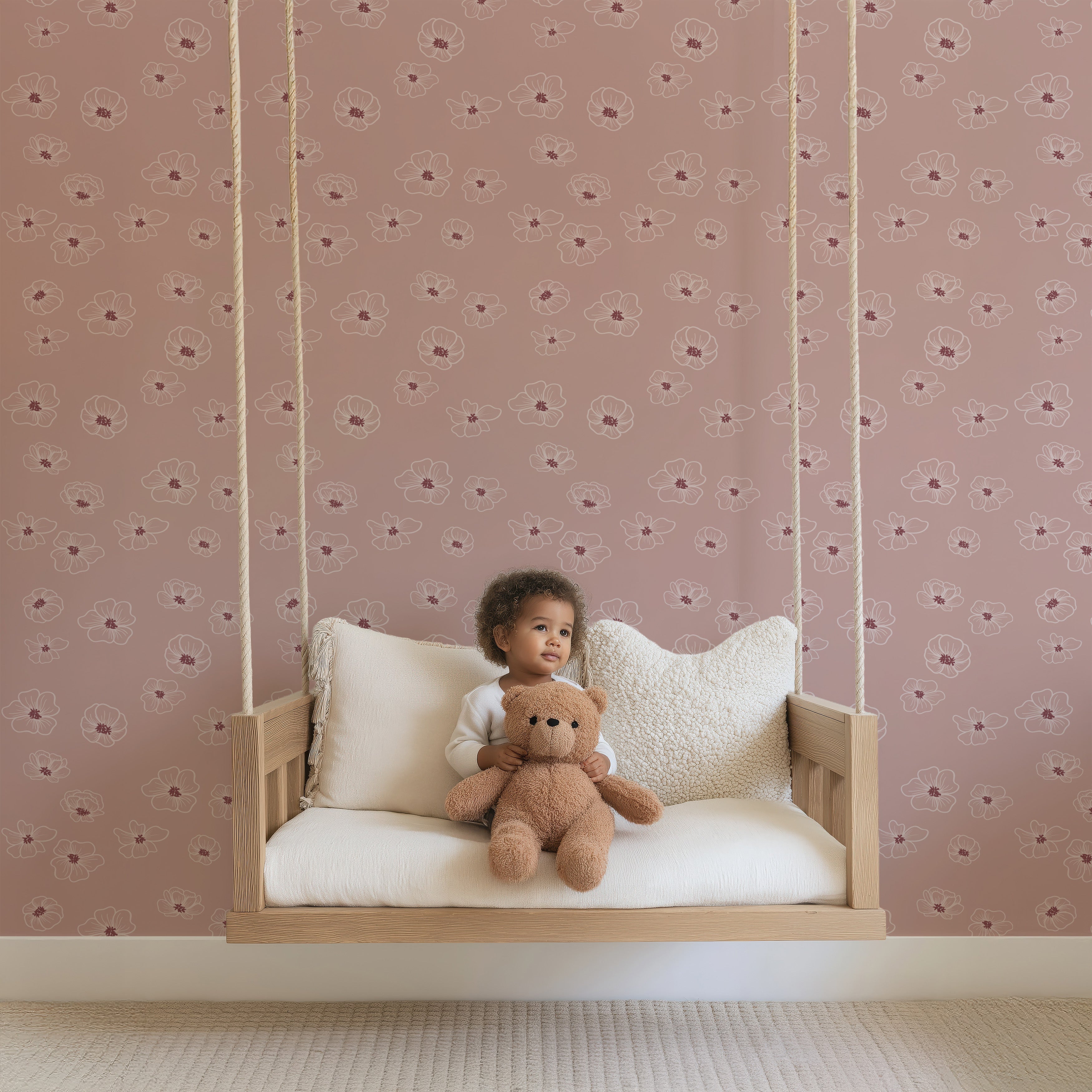 Wallpaper Floral - dawn