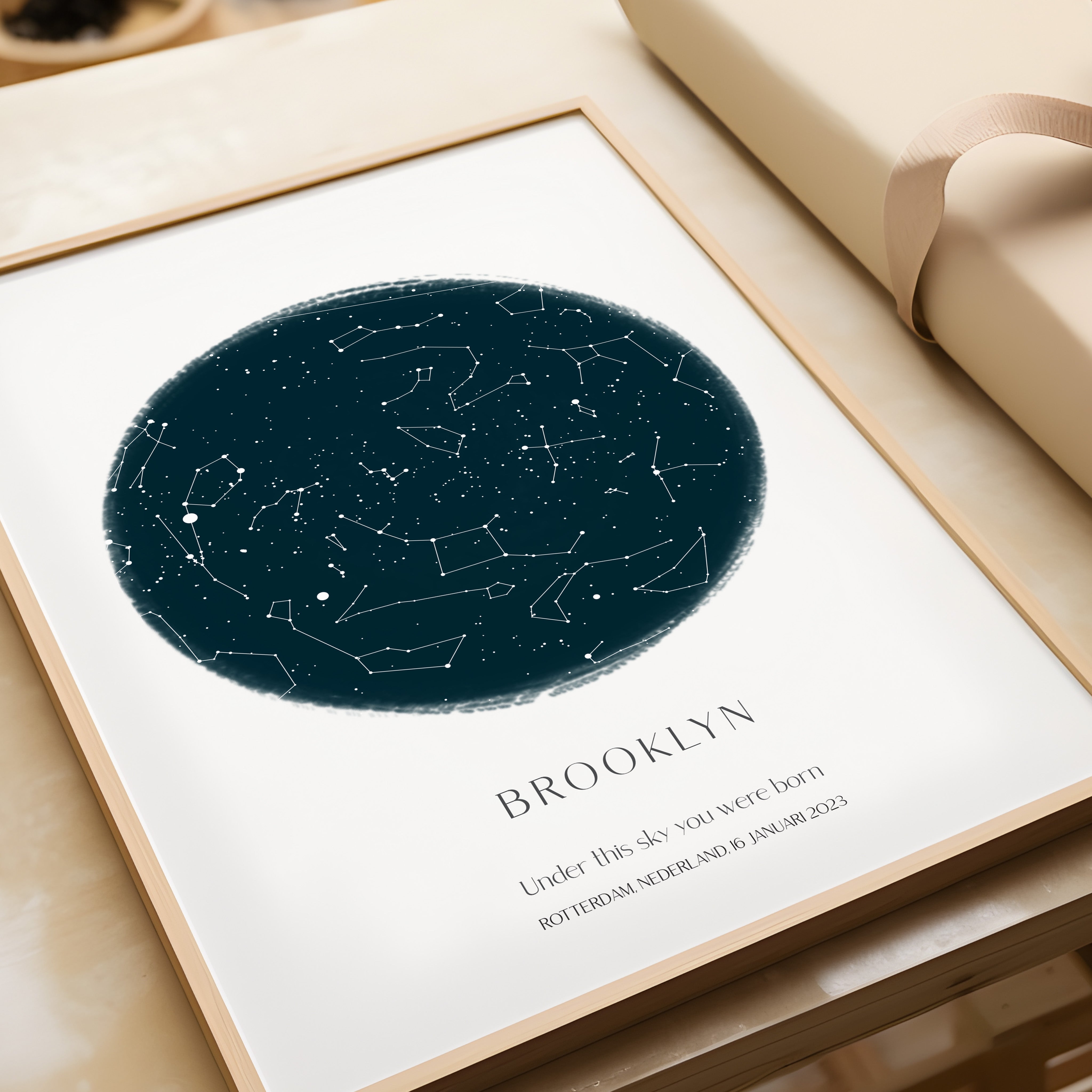 Sterrenhemel poster - NAVY