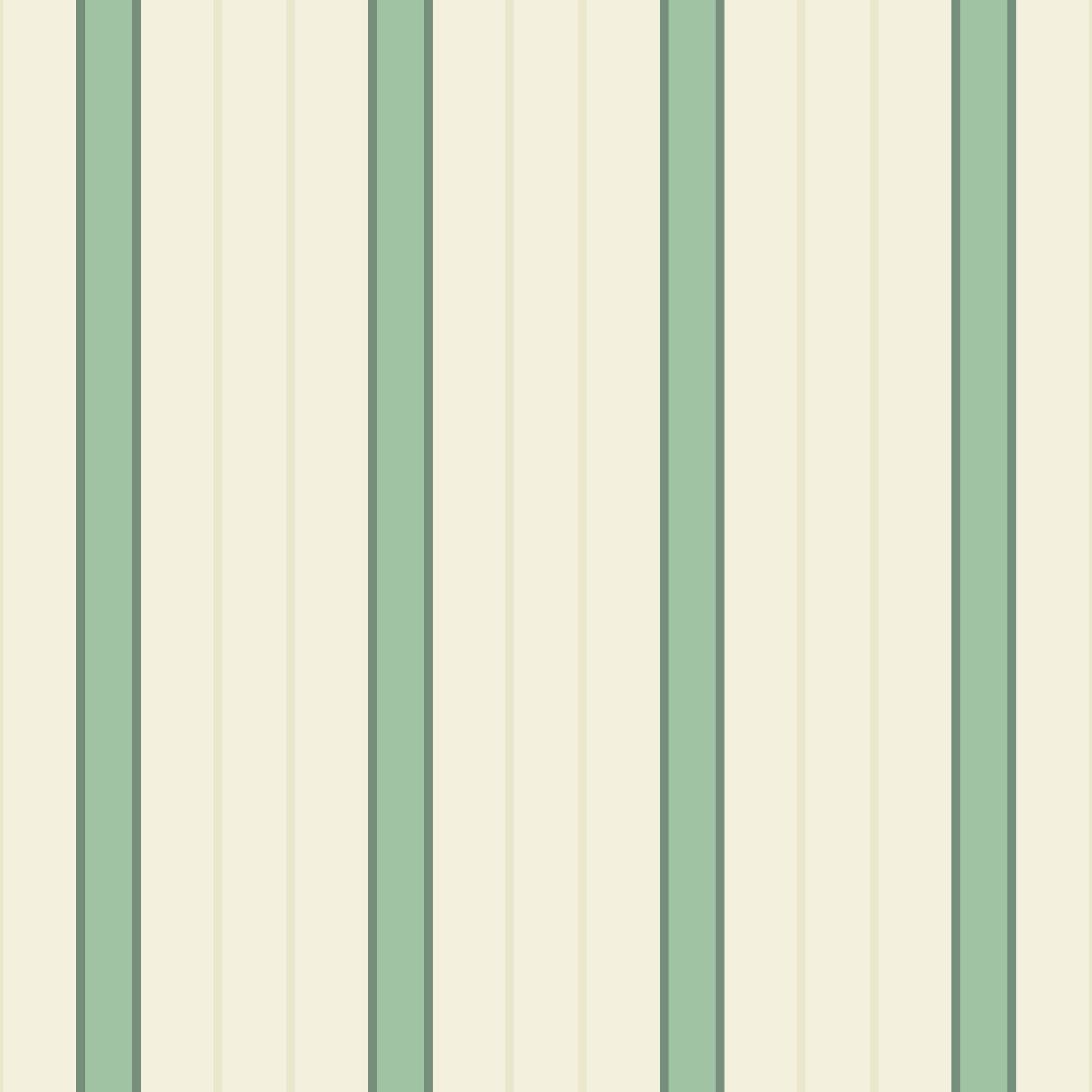 Behang Sweet Stripes - fresh sage