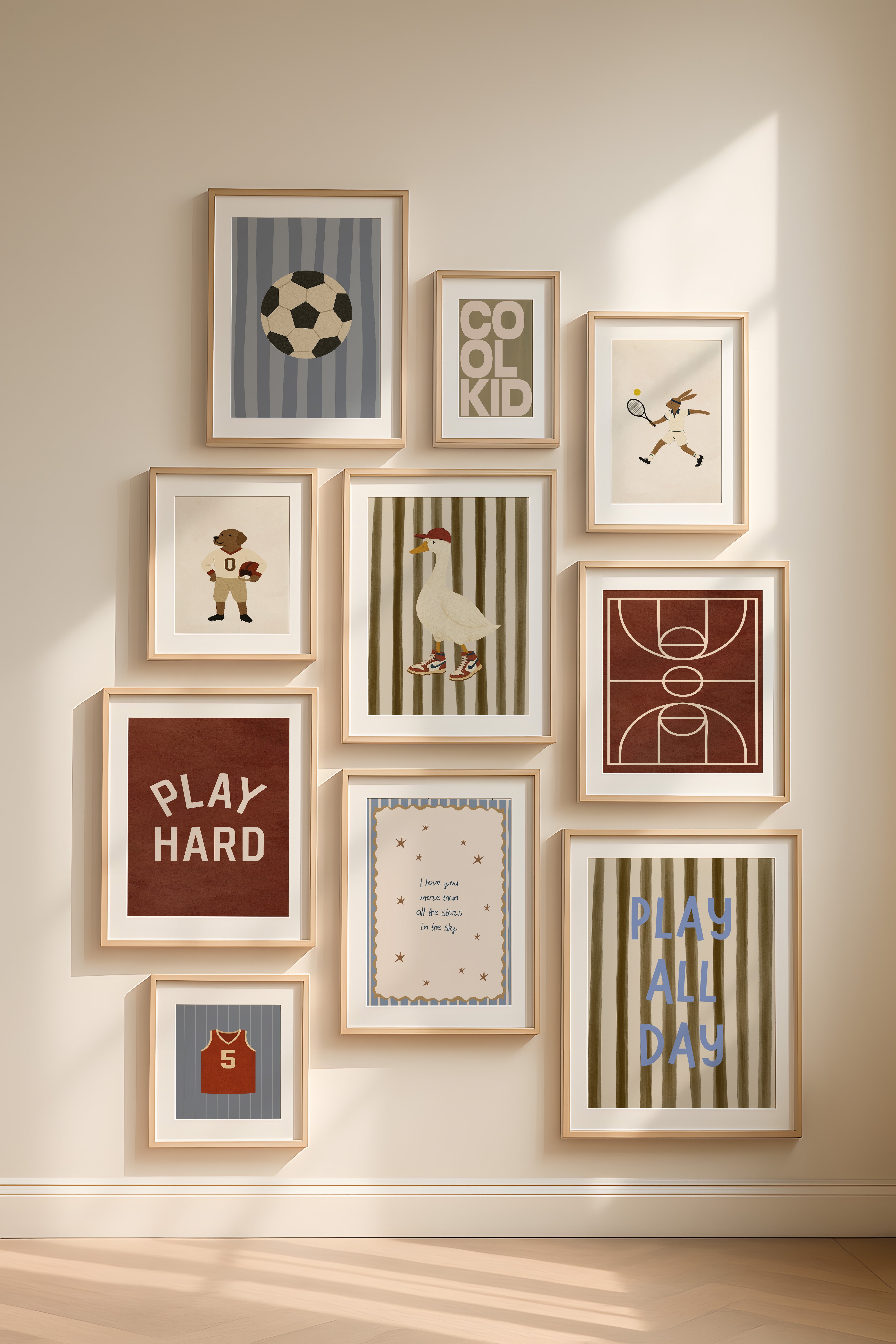 Kinderkamer poster - Basketball Shirt | Sport