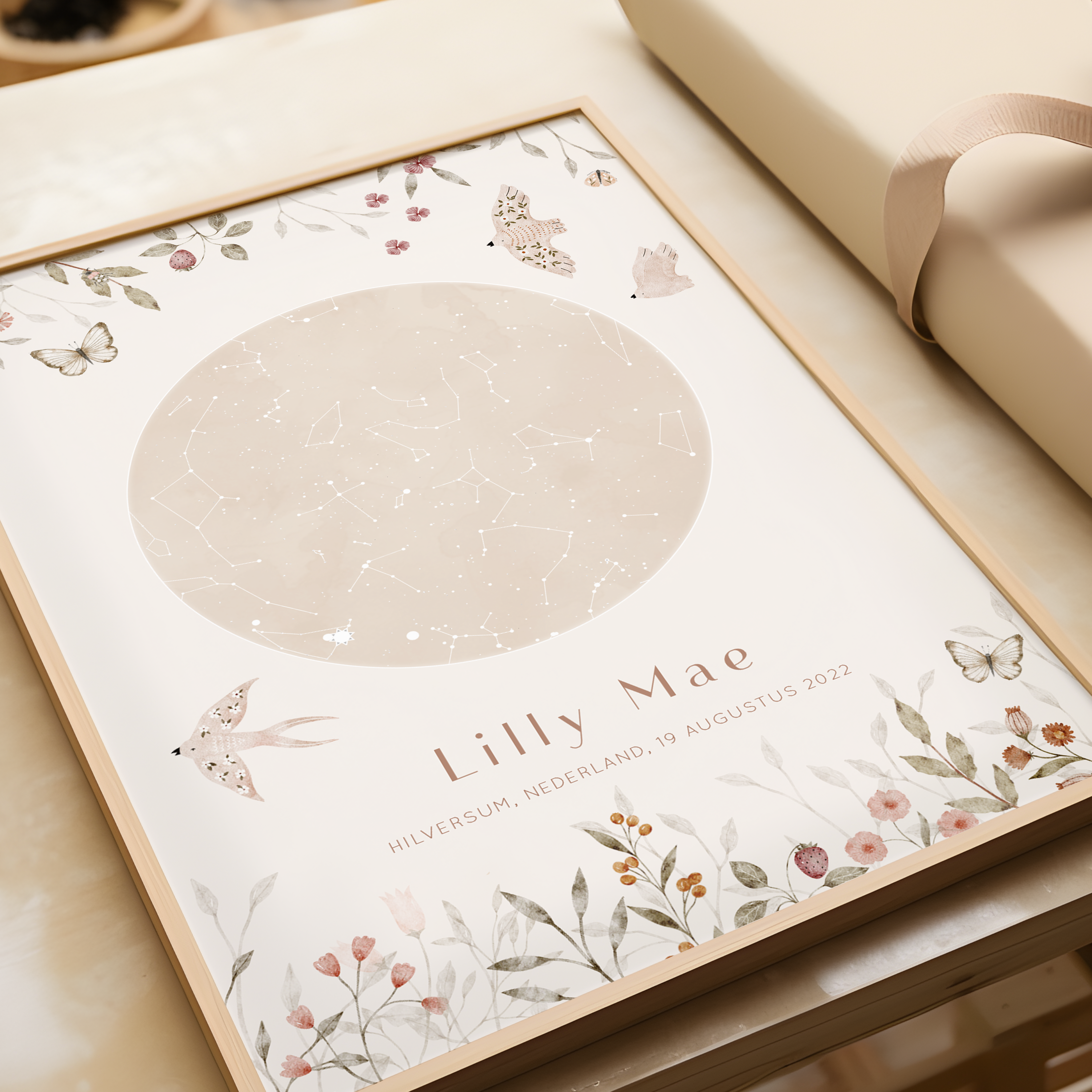 Starry sky poster | Spring Garden 