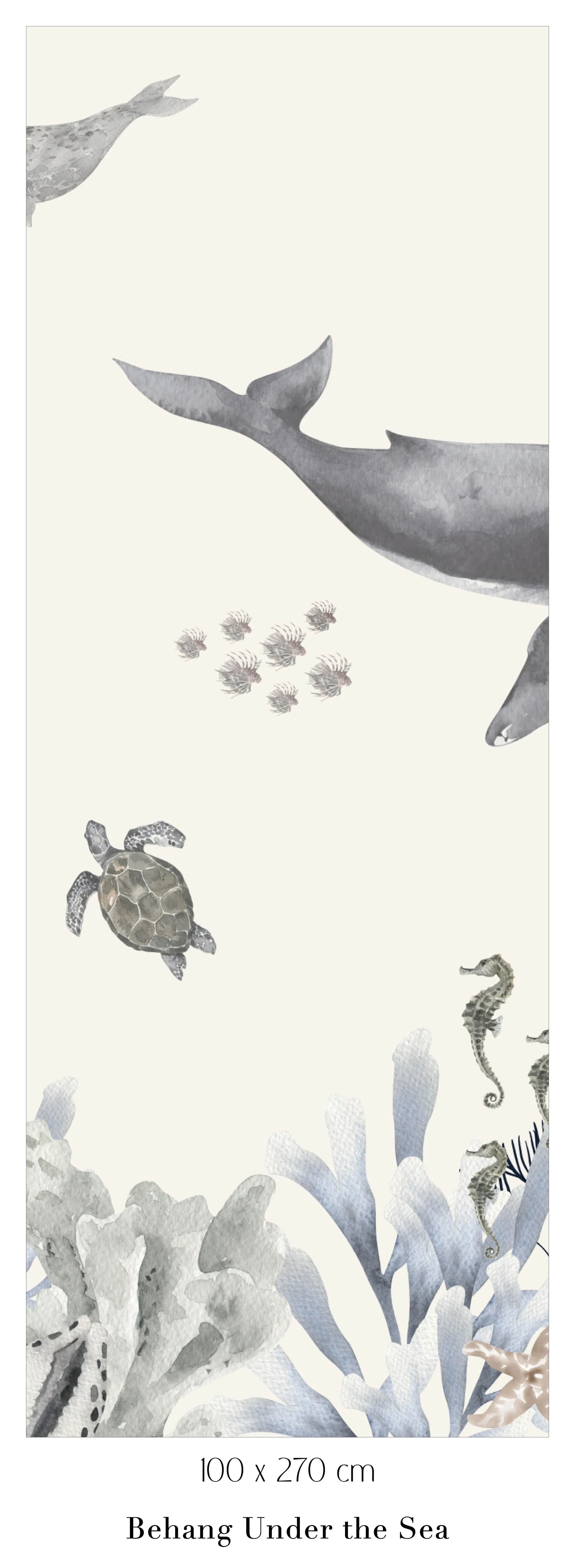 Collage behang Under the Sea