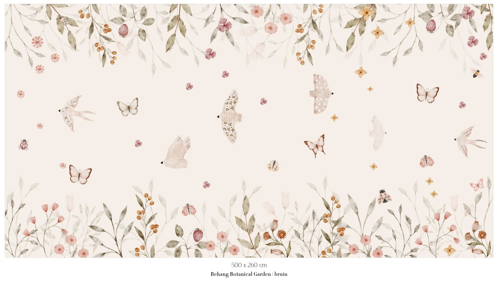 Collage behang Spring Garden