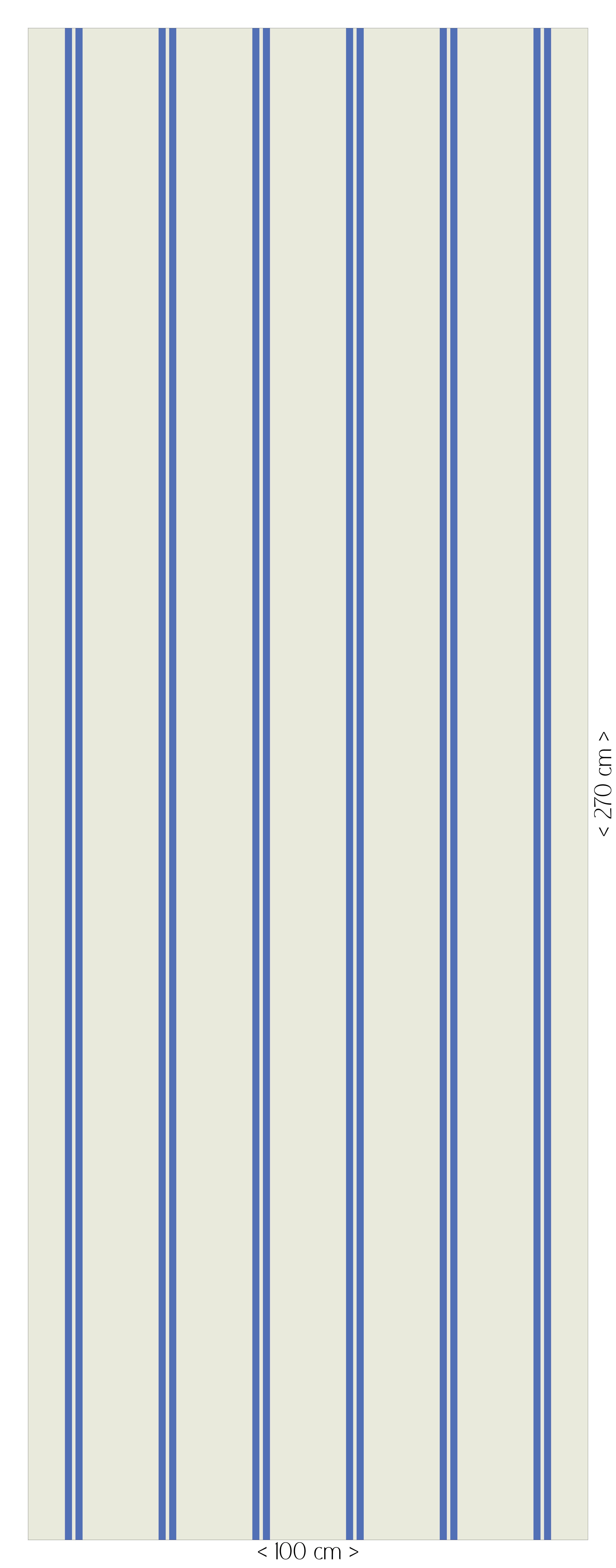 Behang Twisty Twins - sky blue