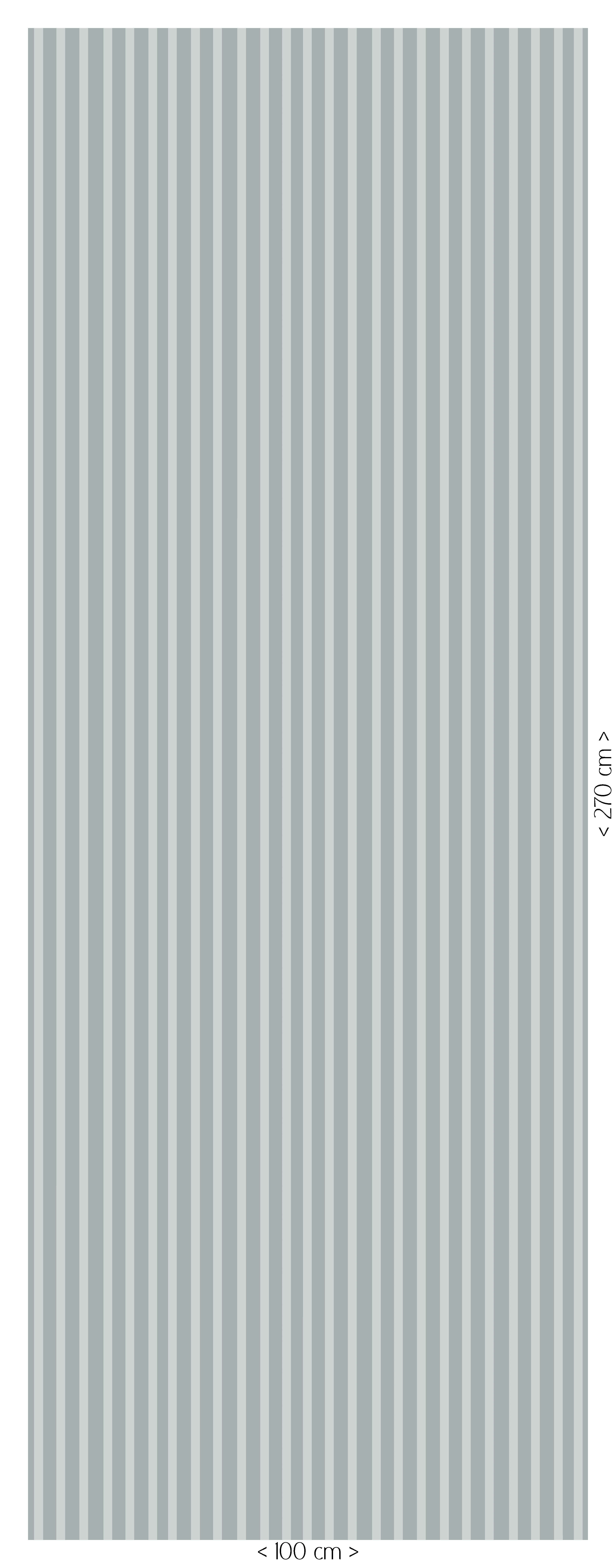 Behang Stripes - vintage blue