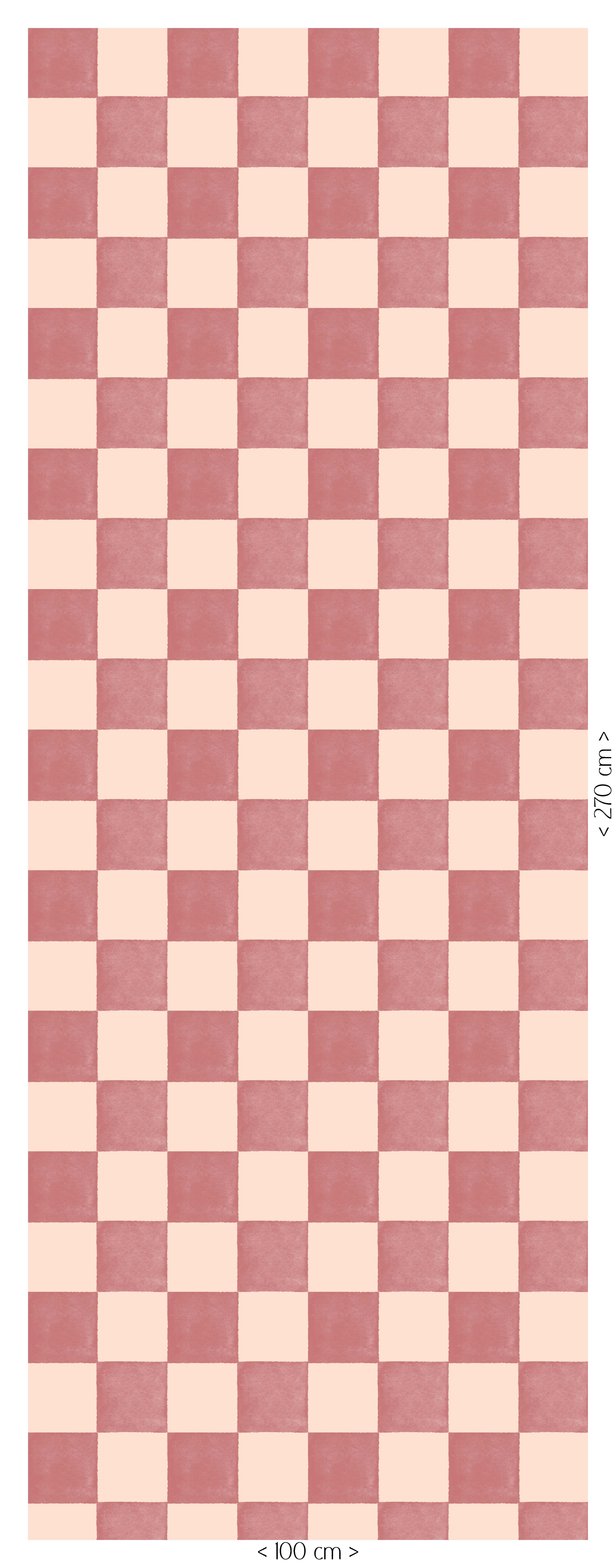 Wallpaper Checkered Checkered - denim